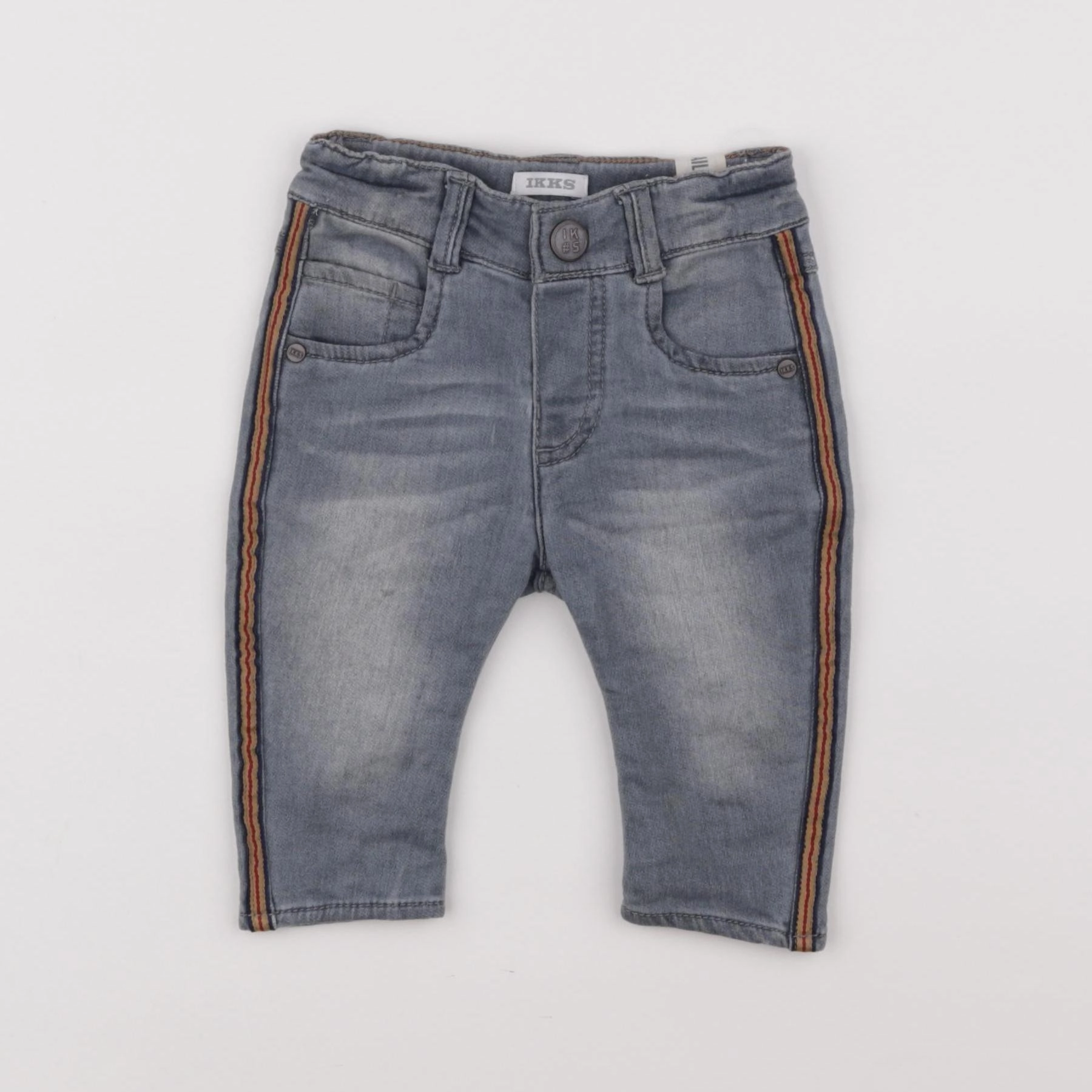 IKKS - jean gris - 3 mois