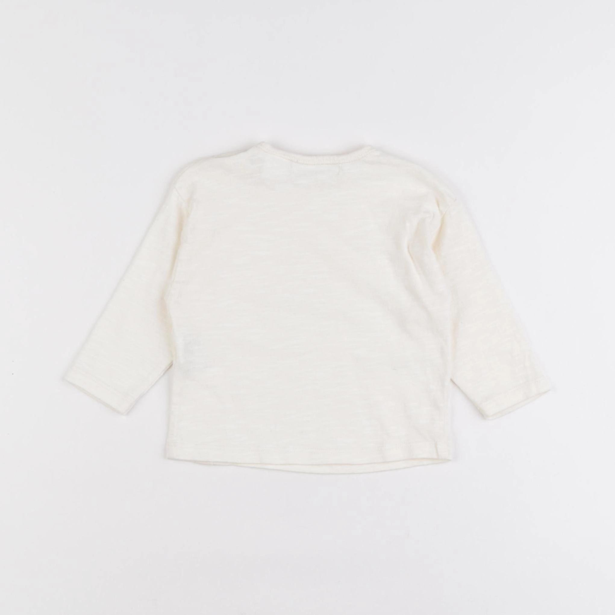 Zara - tee-shirt beige - 3/6 mois