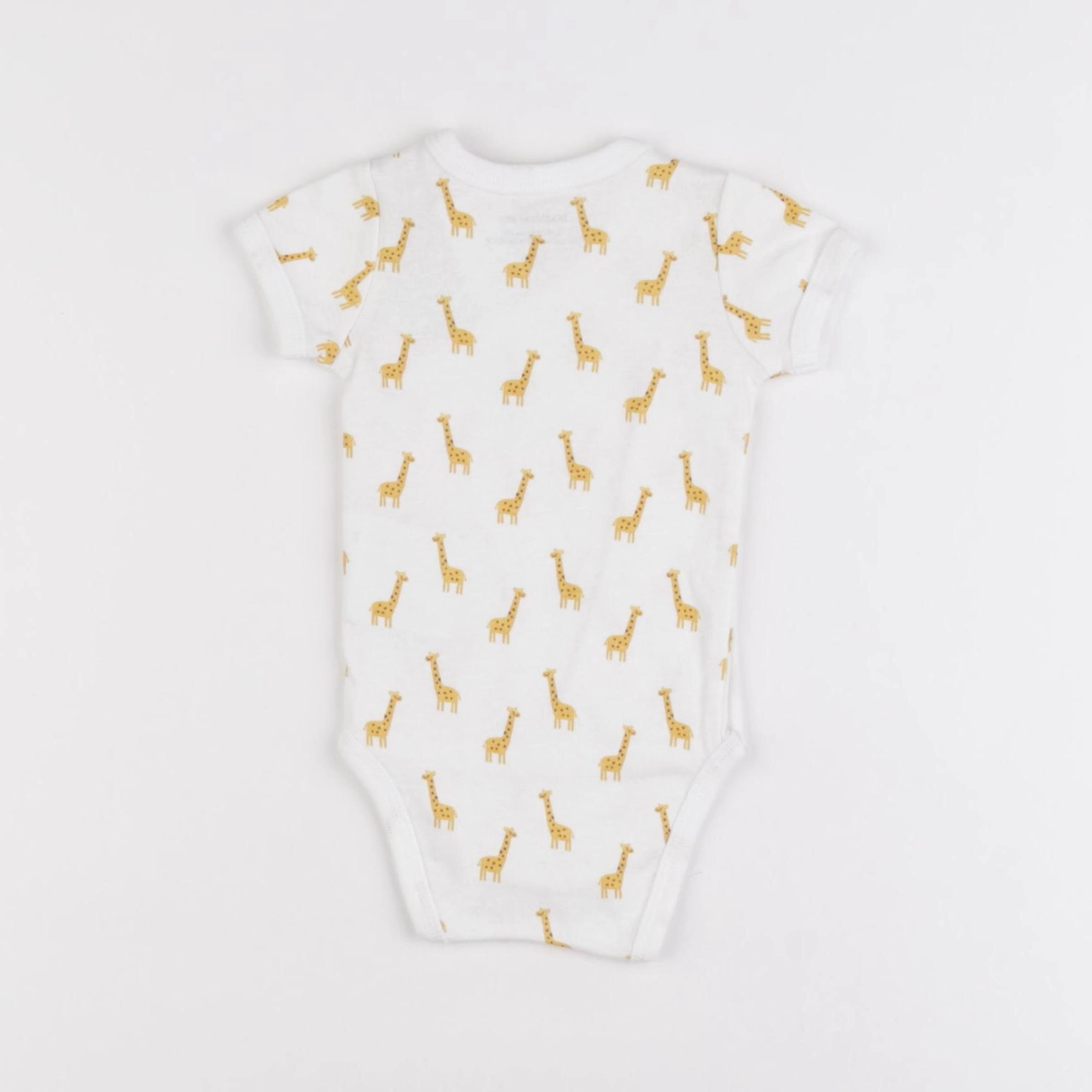 Boutchou - body blanc, jaune - 1 mois