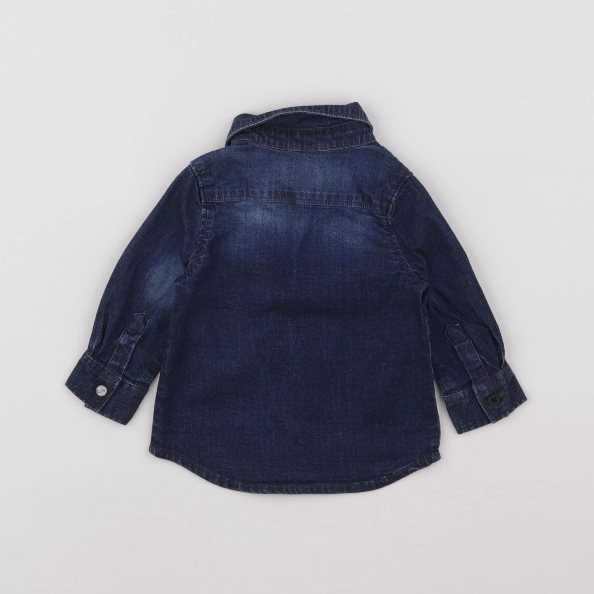 IKKS - chemise bleu - 3 mois