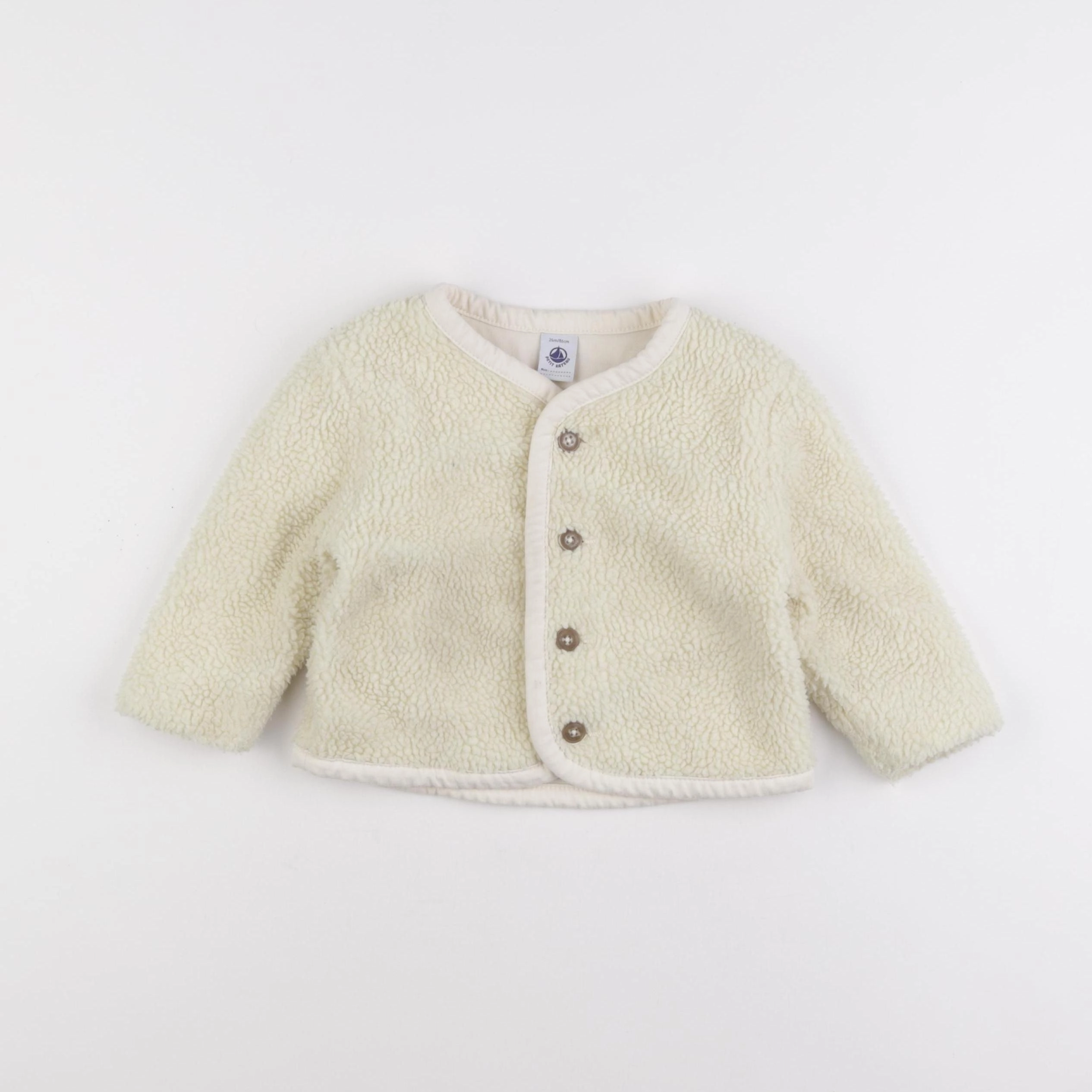 Petit Bateau - veste beige - 24 mois