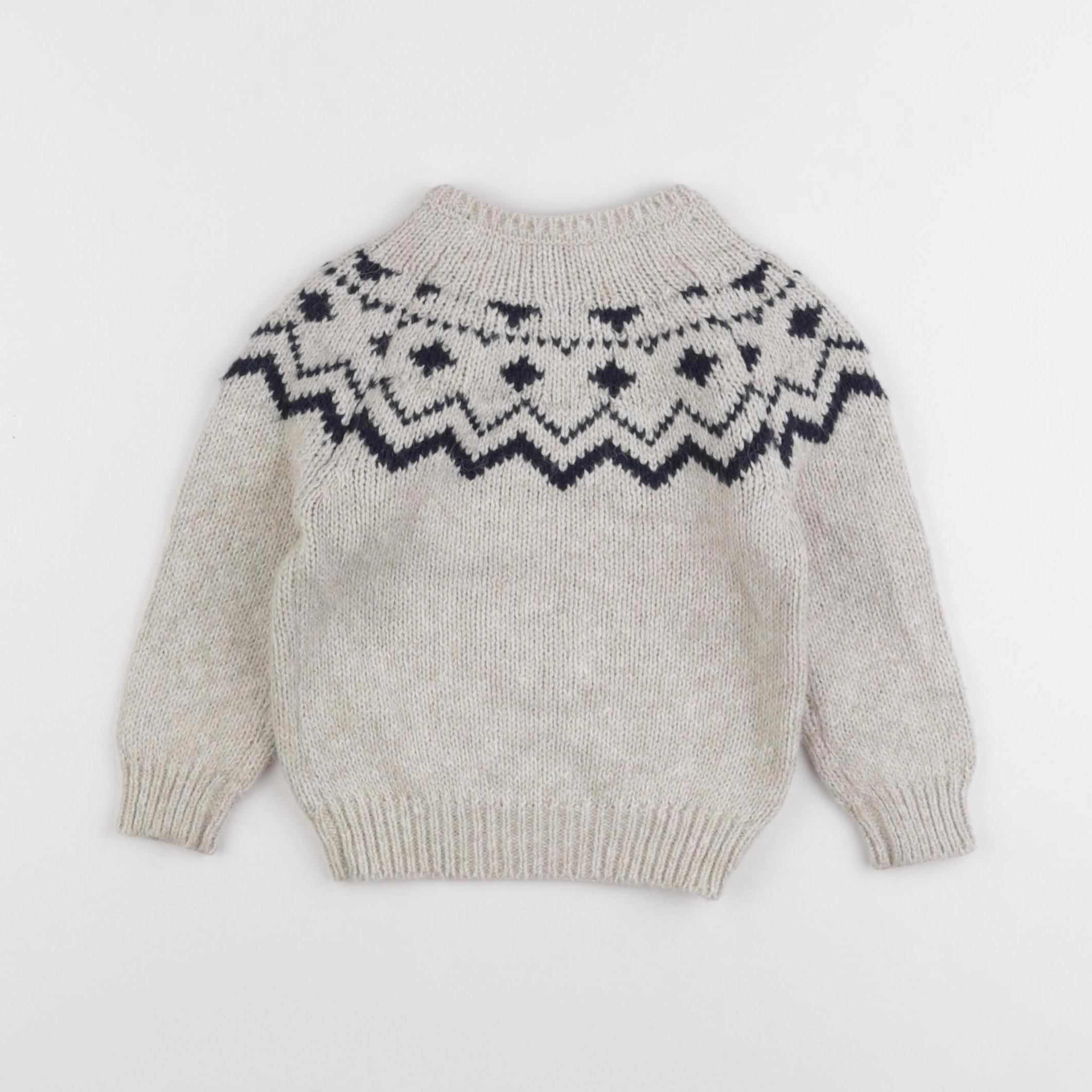 La Redoute - pull beige - 18 mois à 2 ans
