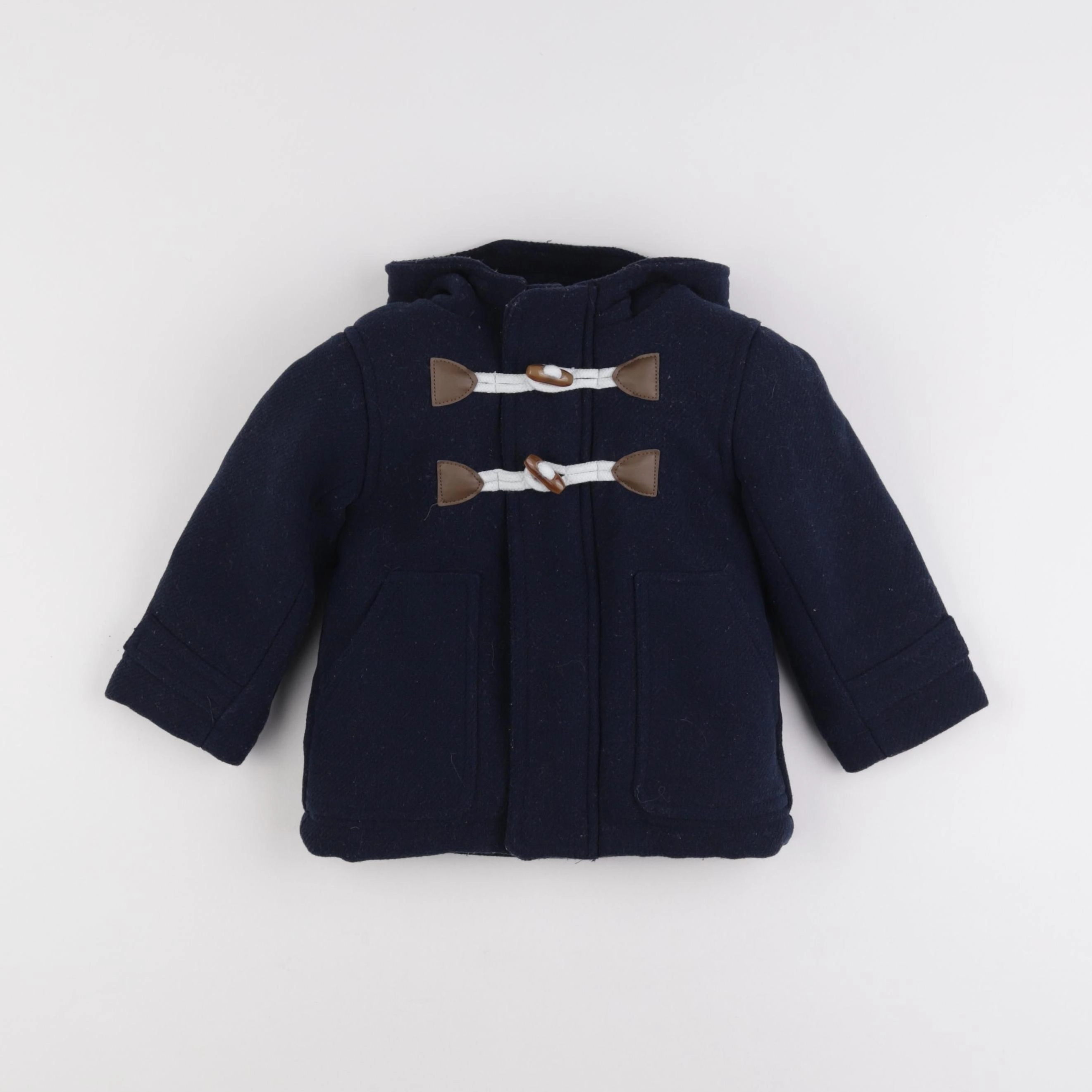 Vertbaudet - manteau bleu - 2 ans