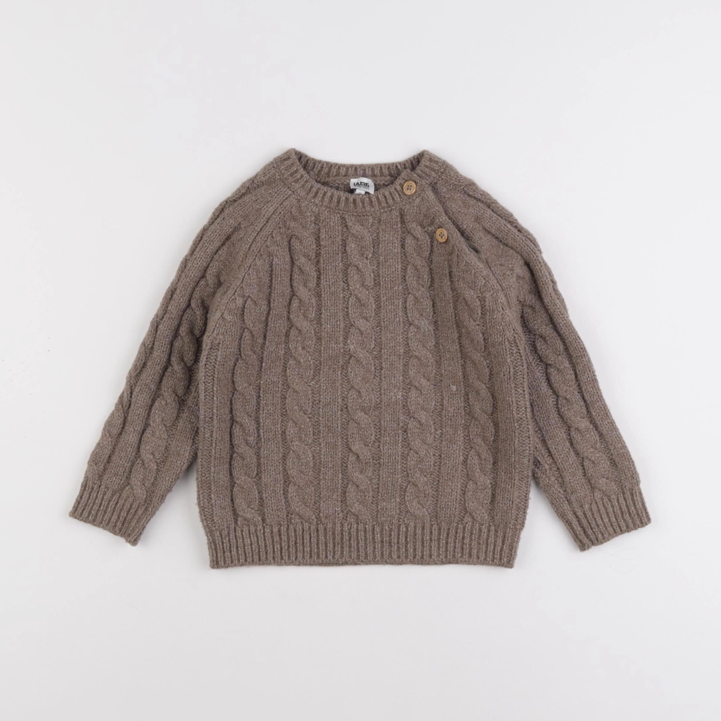 La Redoute - pull marron - 2 ans