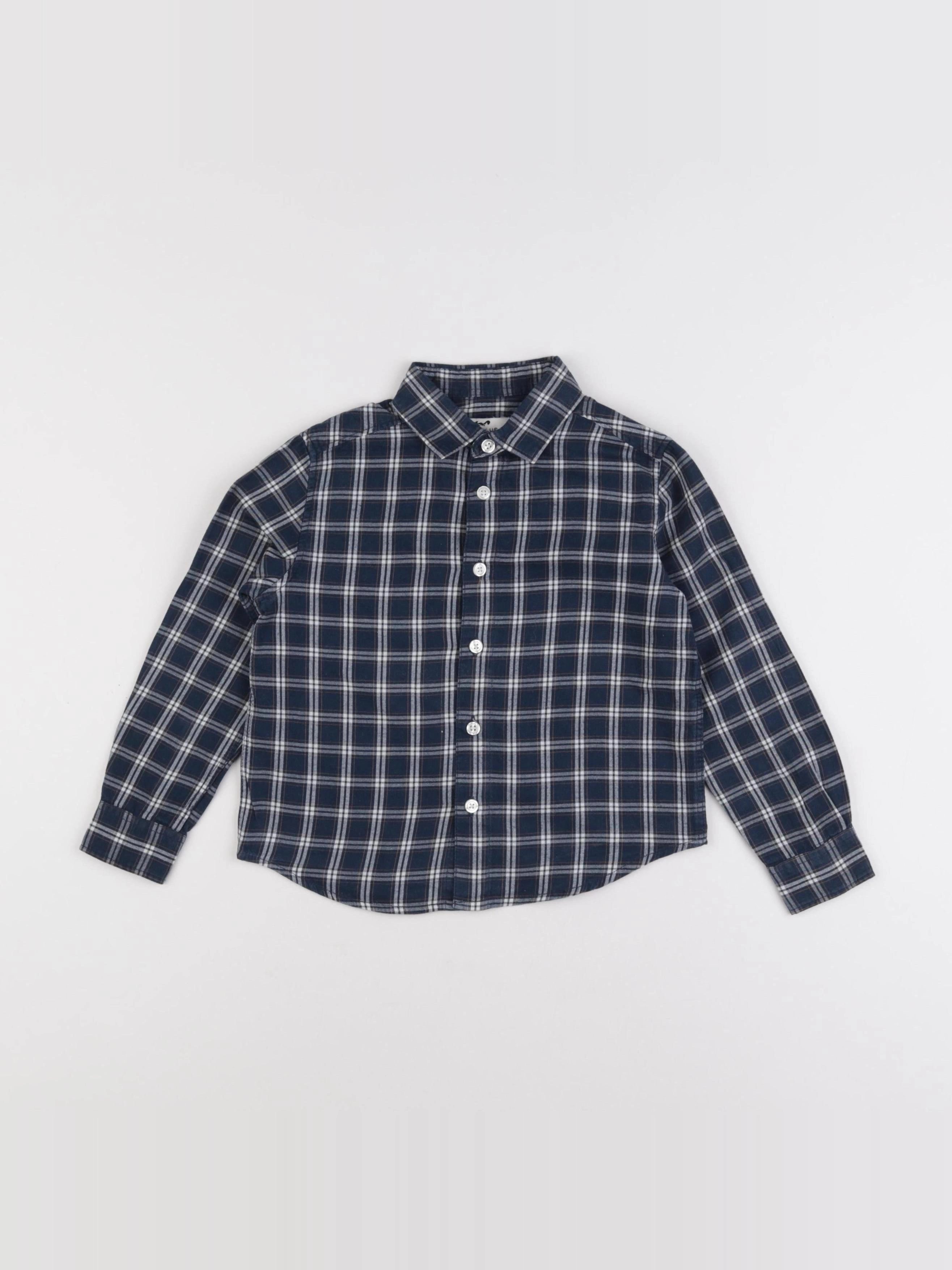 Cyrillus - chemise bleu - 4 ans