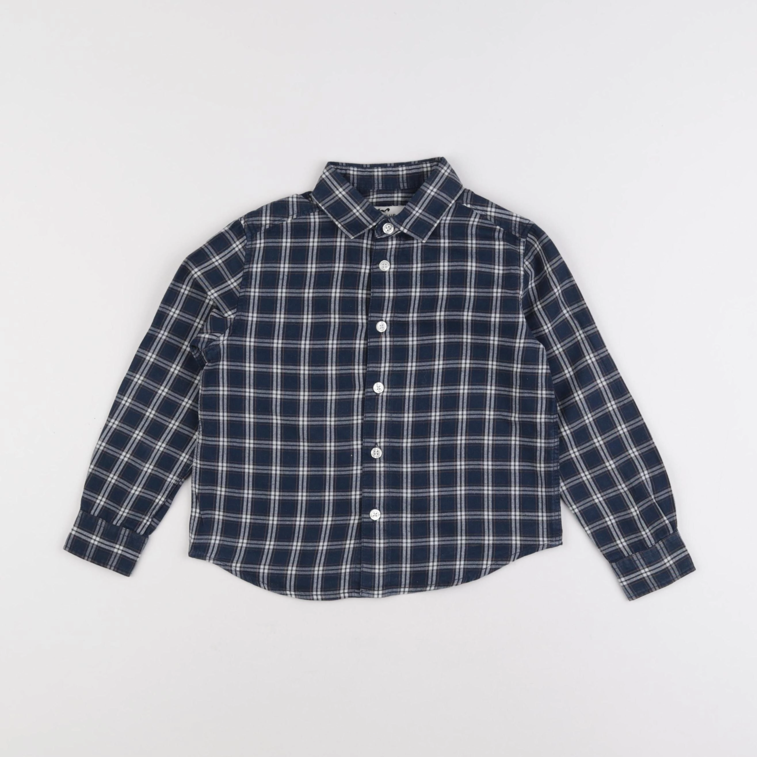 Cyrillus - chemise bleu - 4 ans