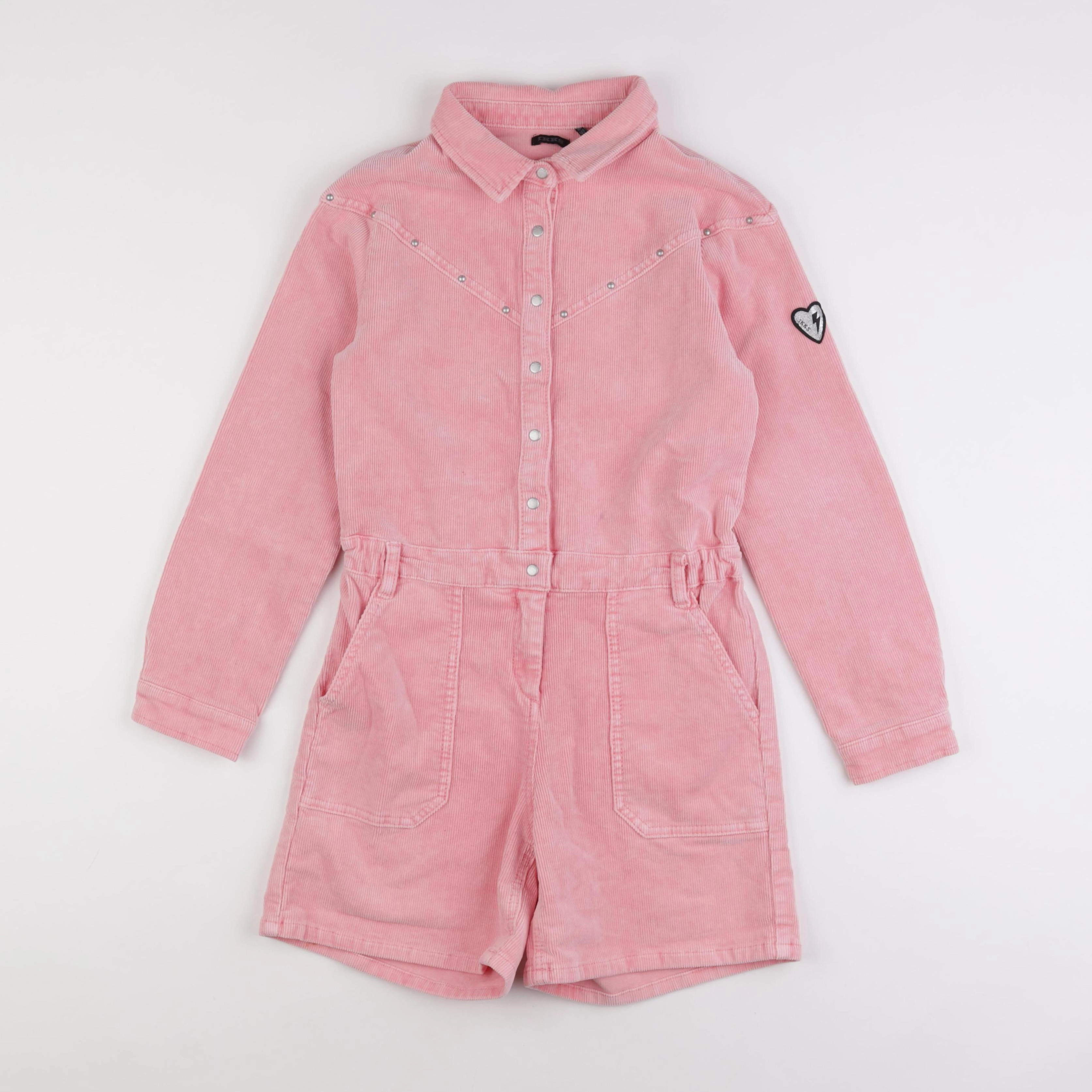 IKKS - combinaison rose - 10 ans