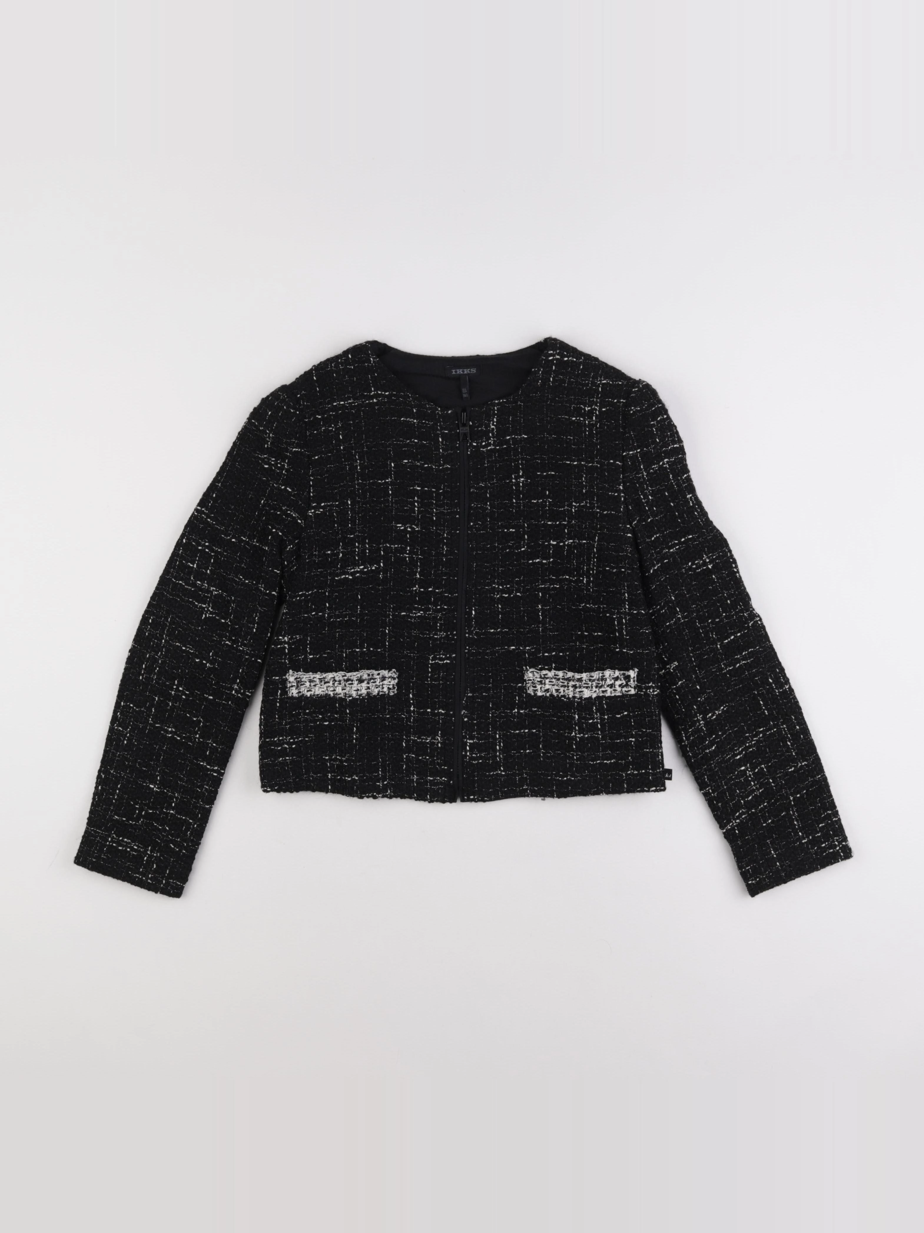 IKKS - veste noir - 10 ans