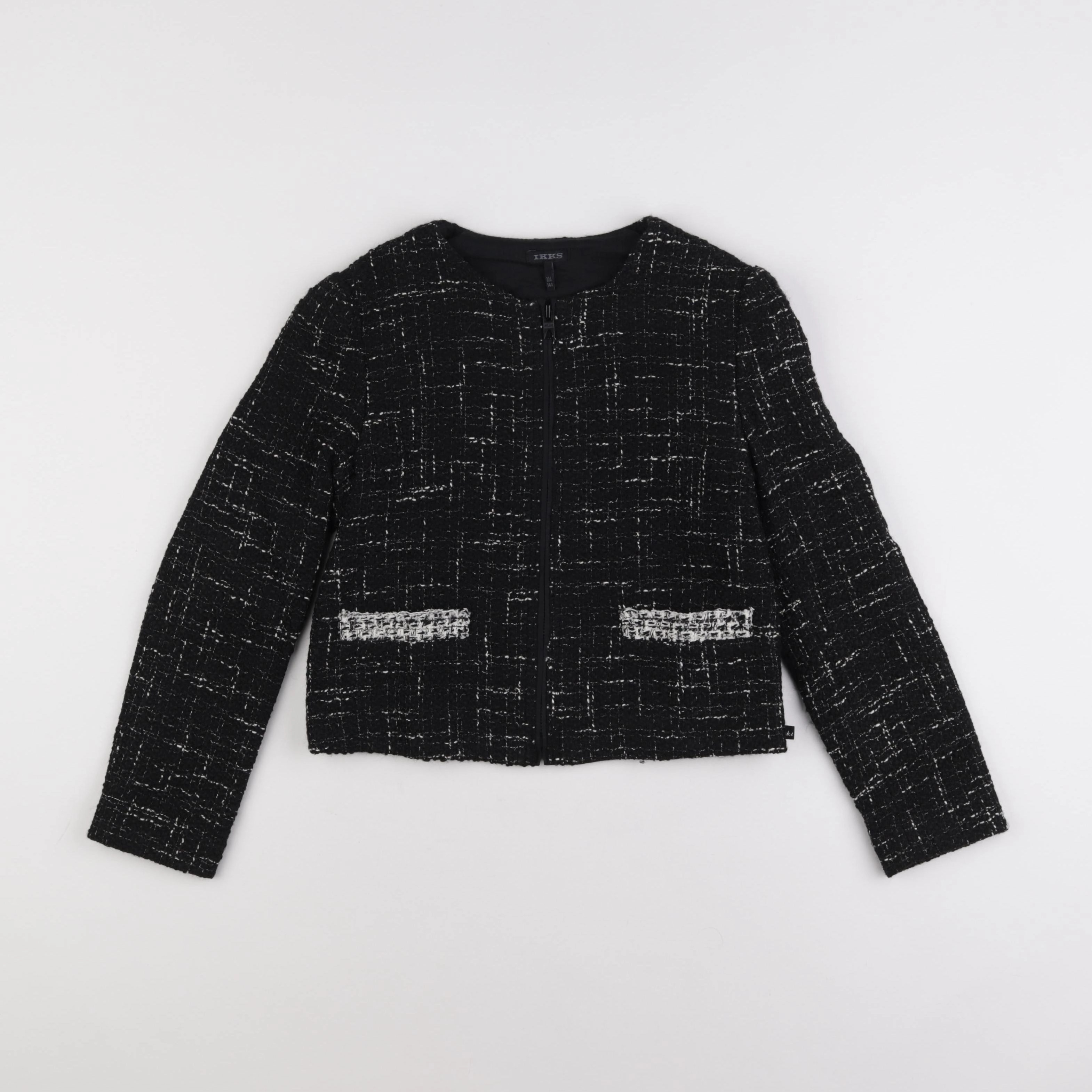 IKKS - veste noir - 10 ans