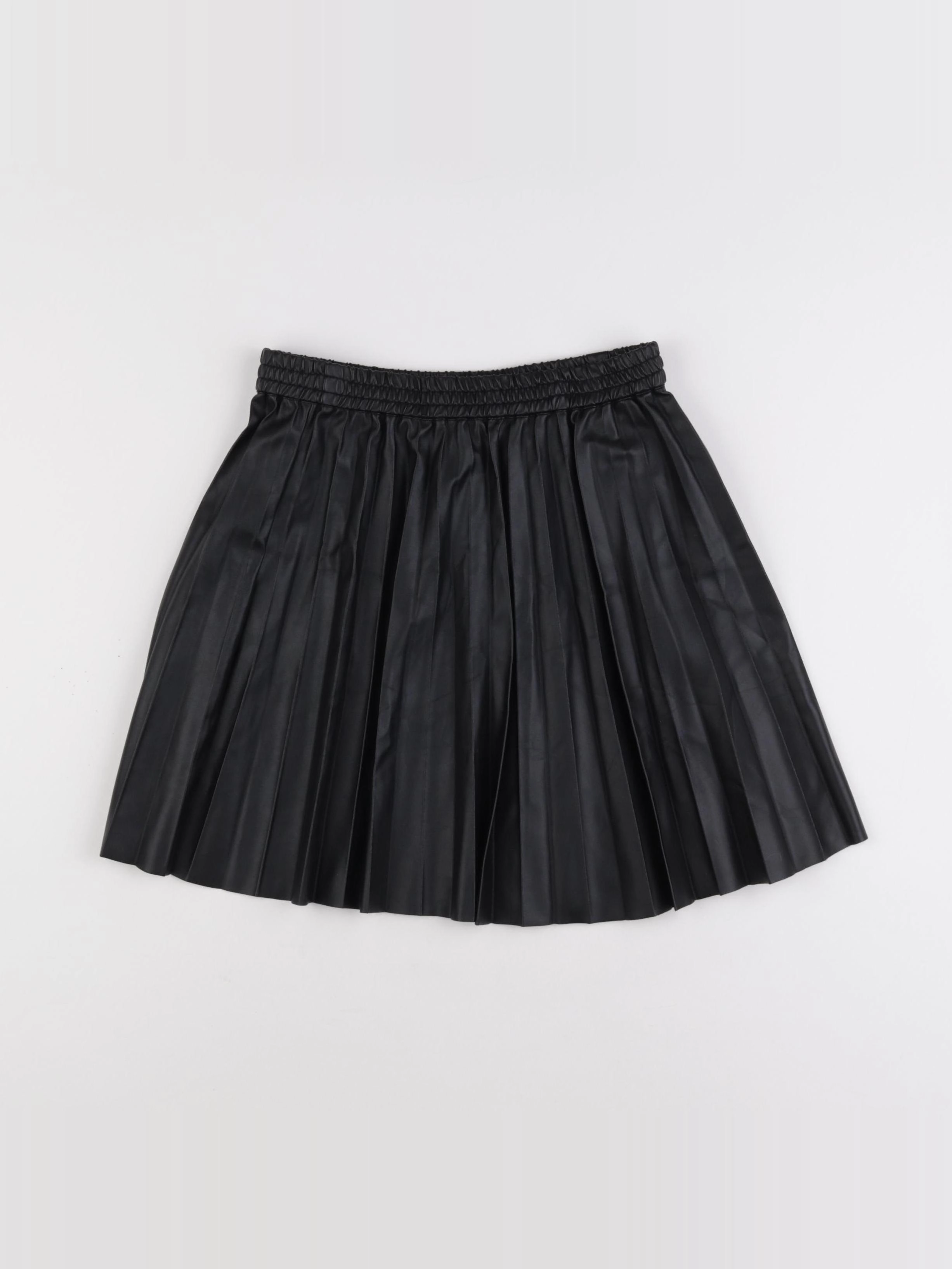 IKKS - jupe beige, noir - 10 ans