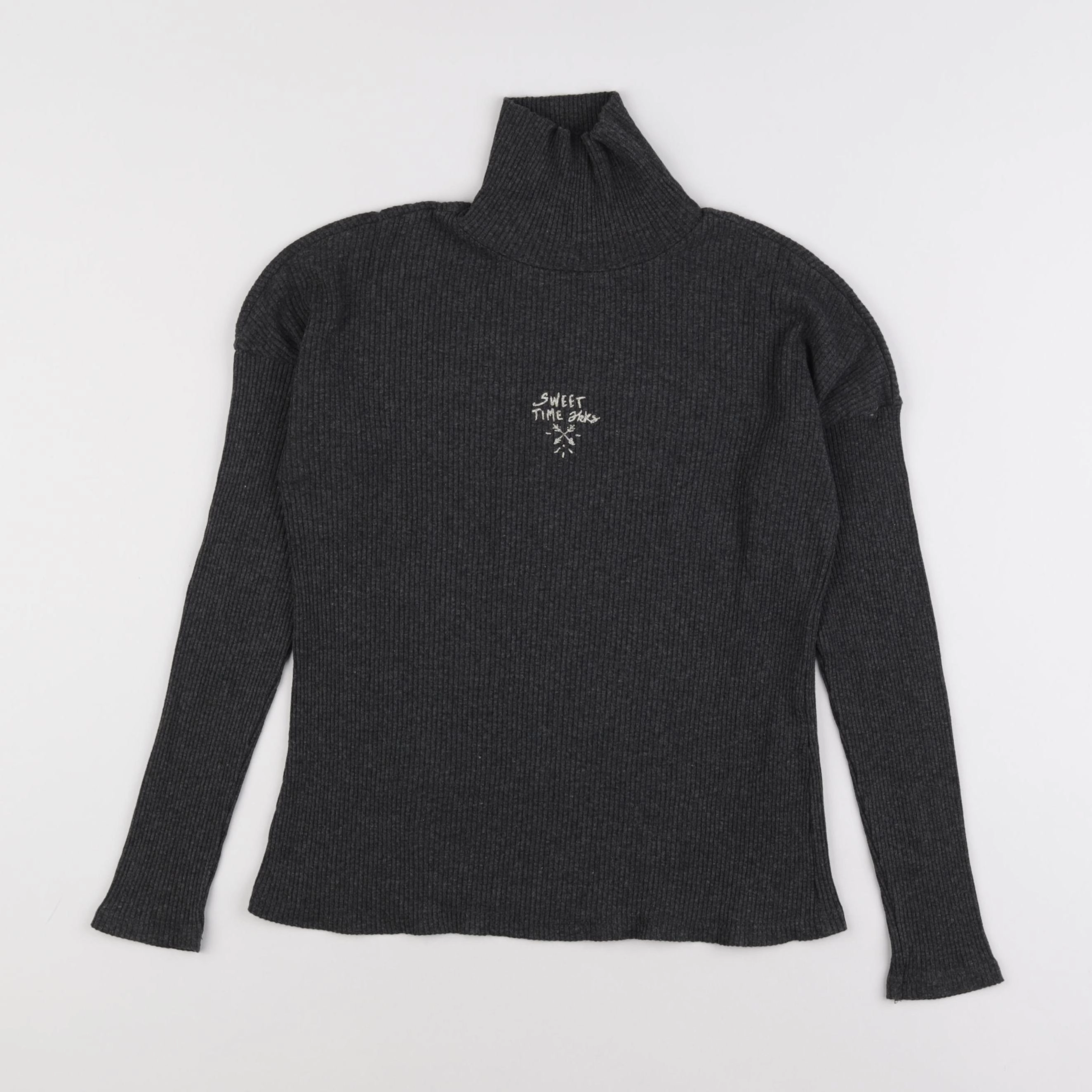 IKKS - sous-pull gris - 10 ans