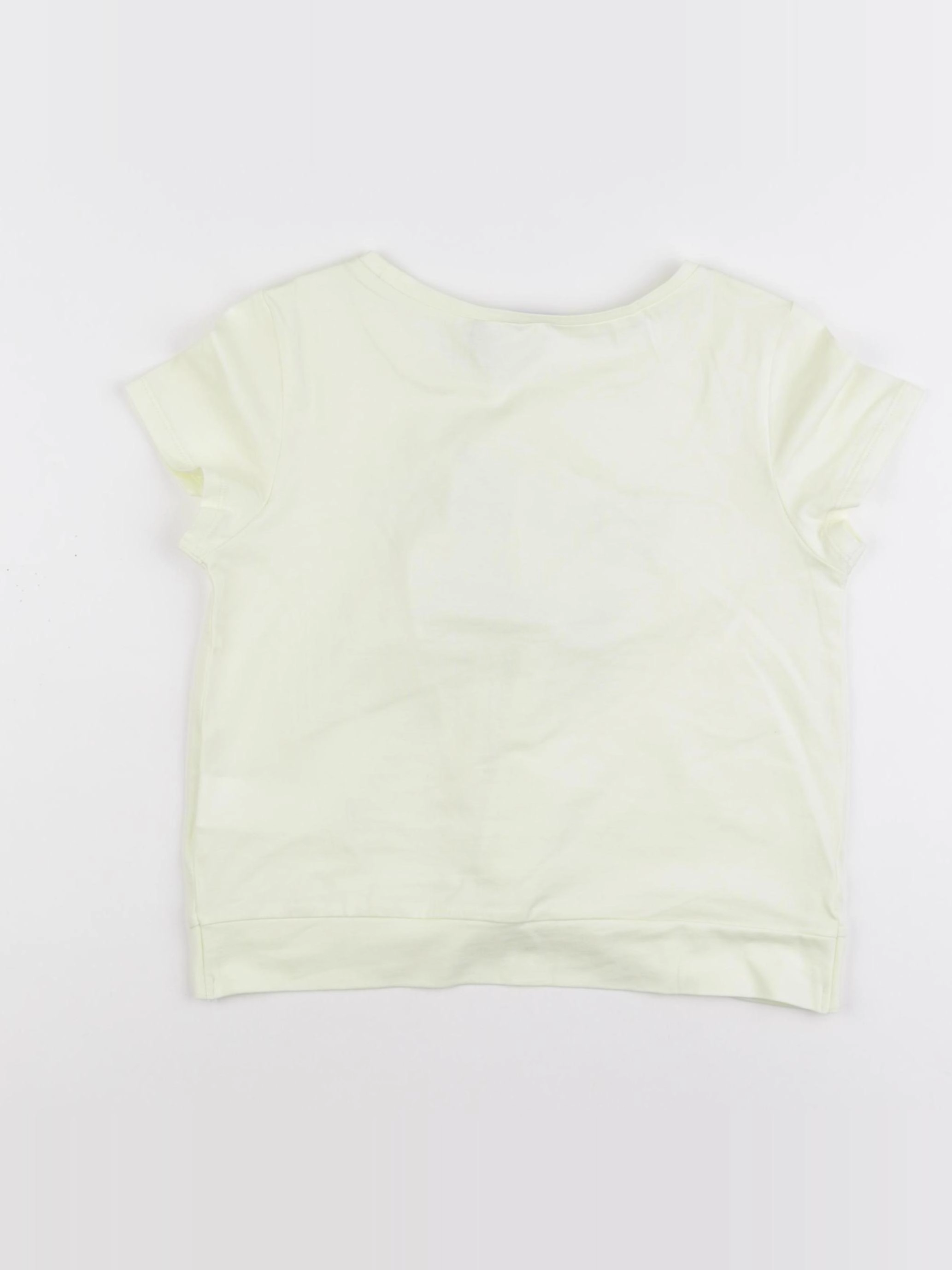 IKKS - tee-shirt jaune - 10 ans