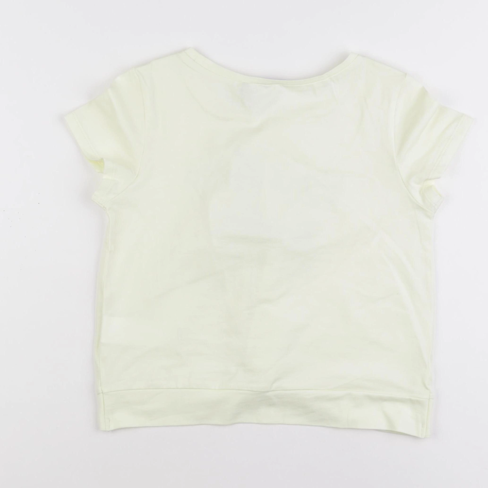 IKKS - tee-shirt jaune - 10 ans