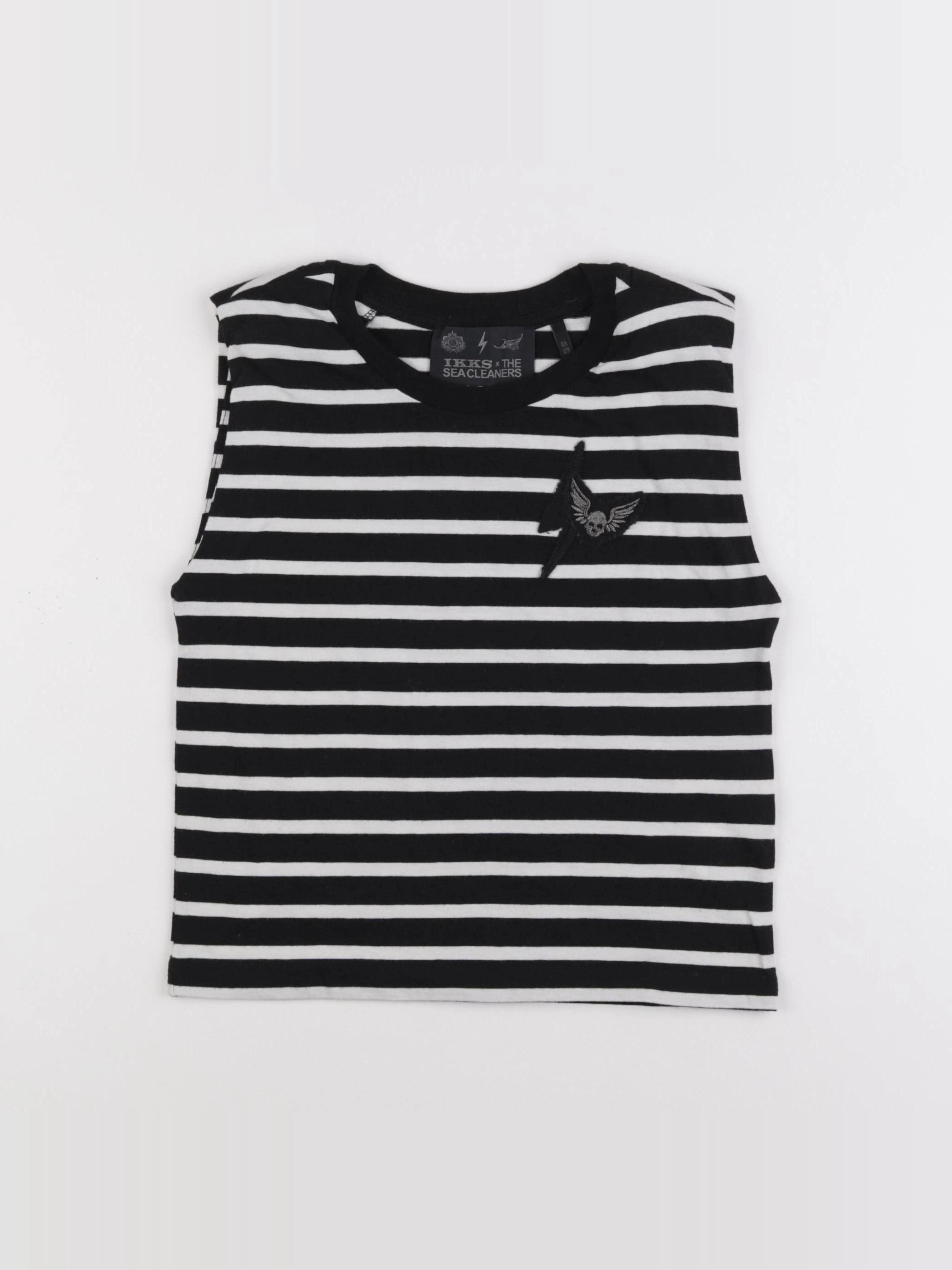 IKKS - tee-shirt noir - 8 ans