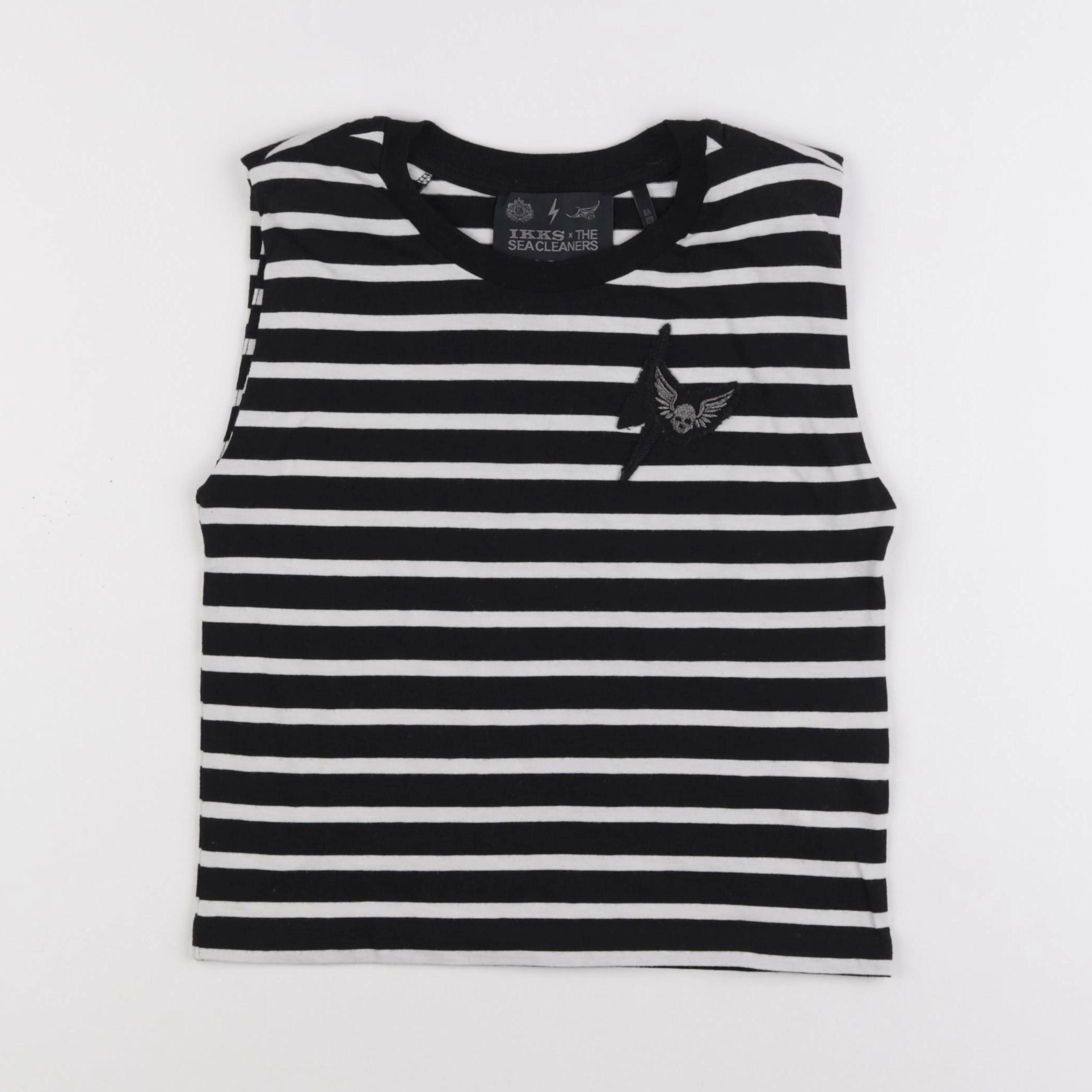 IKKS - tee-shirt noir - 8 ans