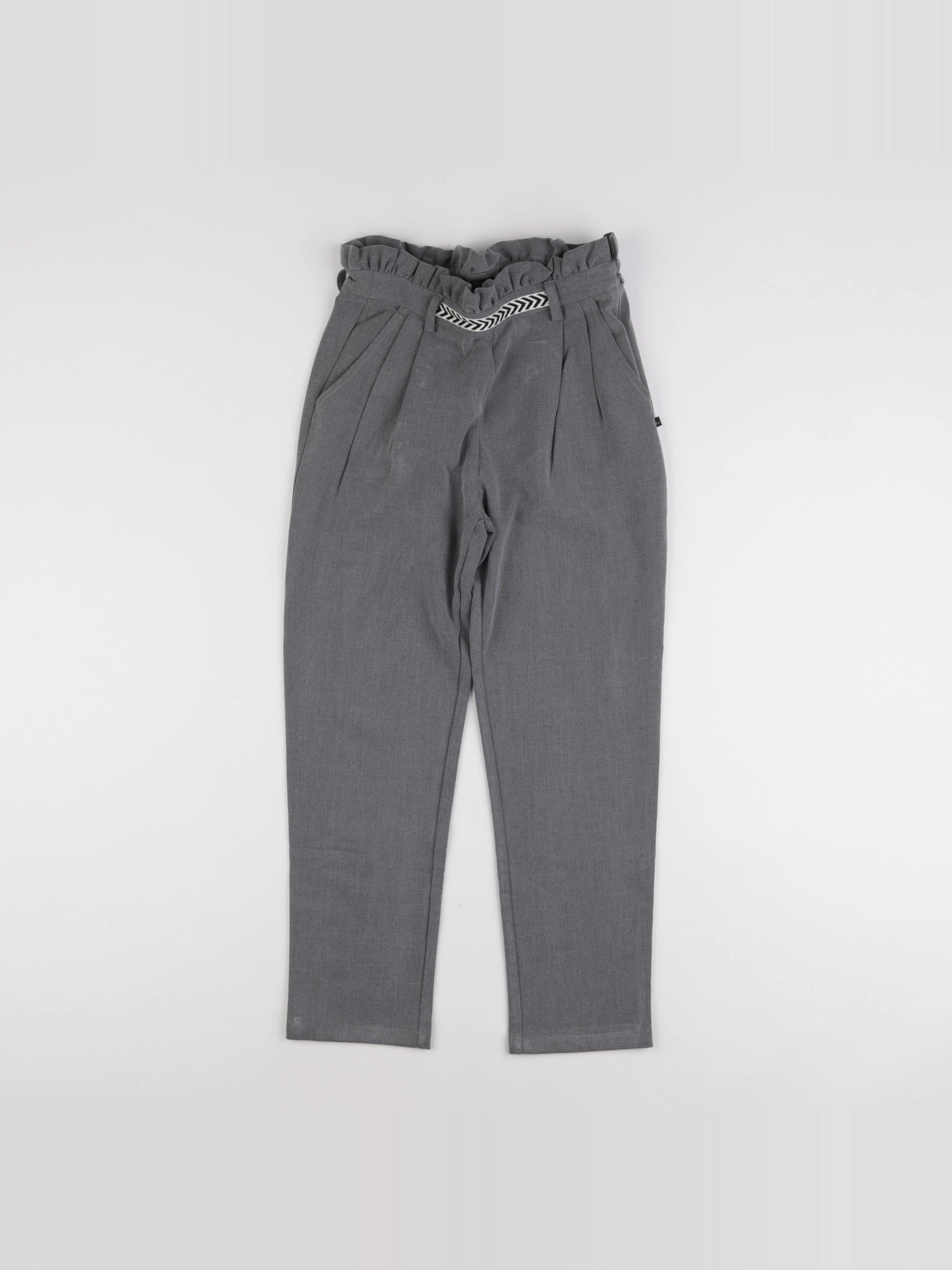 IKKS - pantalon gris - 10 ans