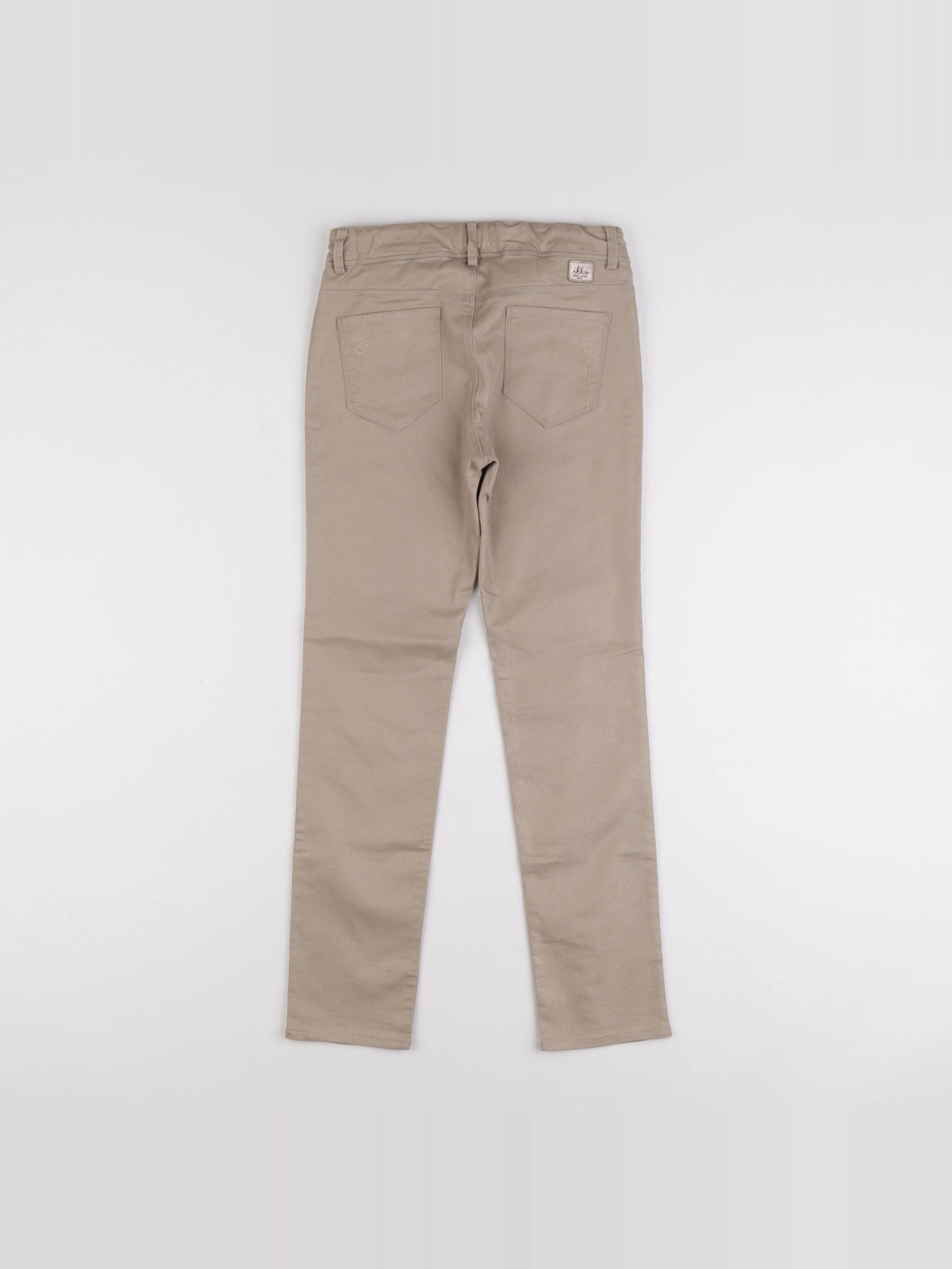 IKKS - pantalon beige - 10 ans