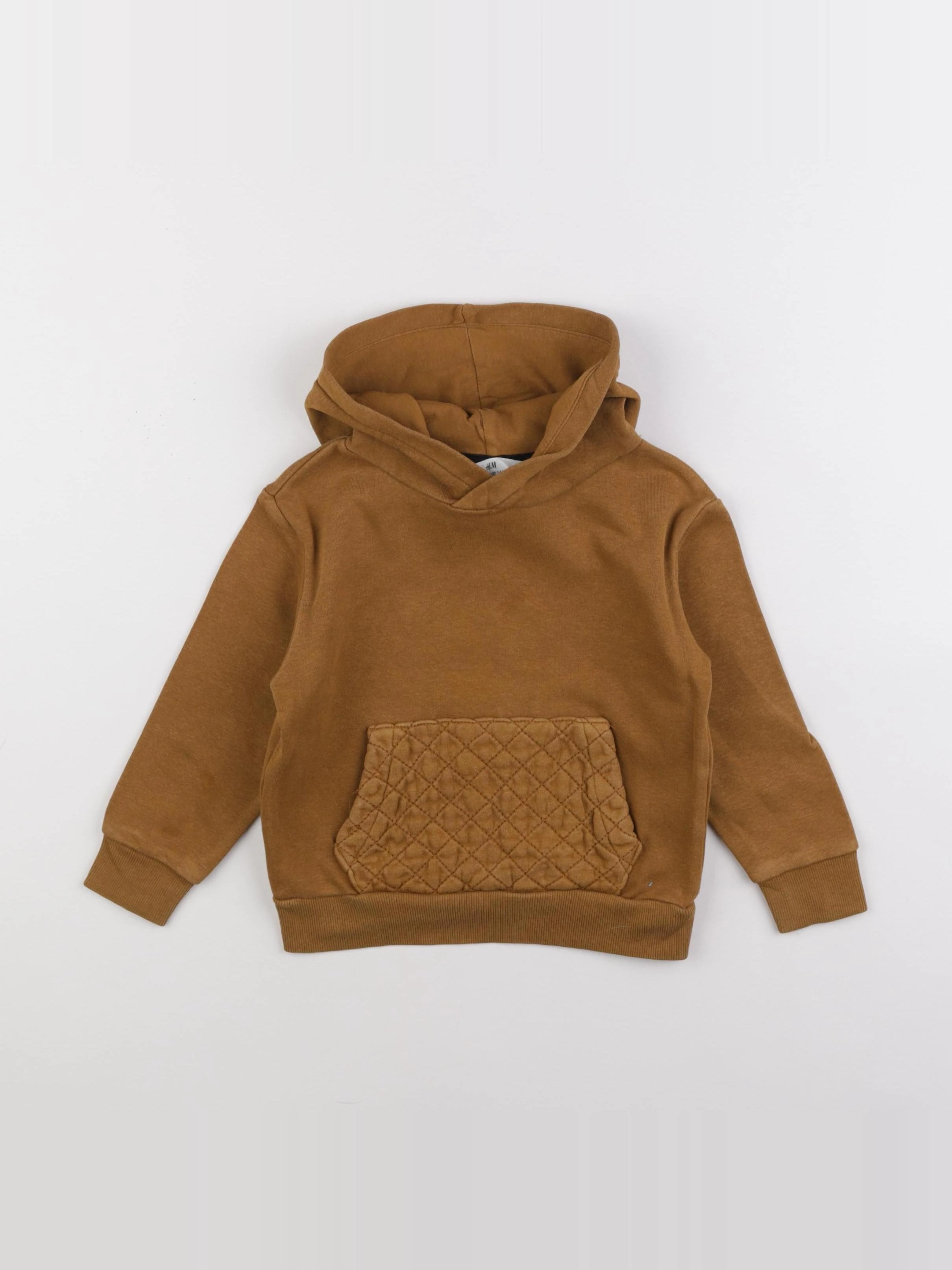 H&M - sweat marron - 18/24 mois