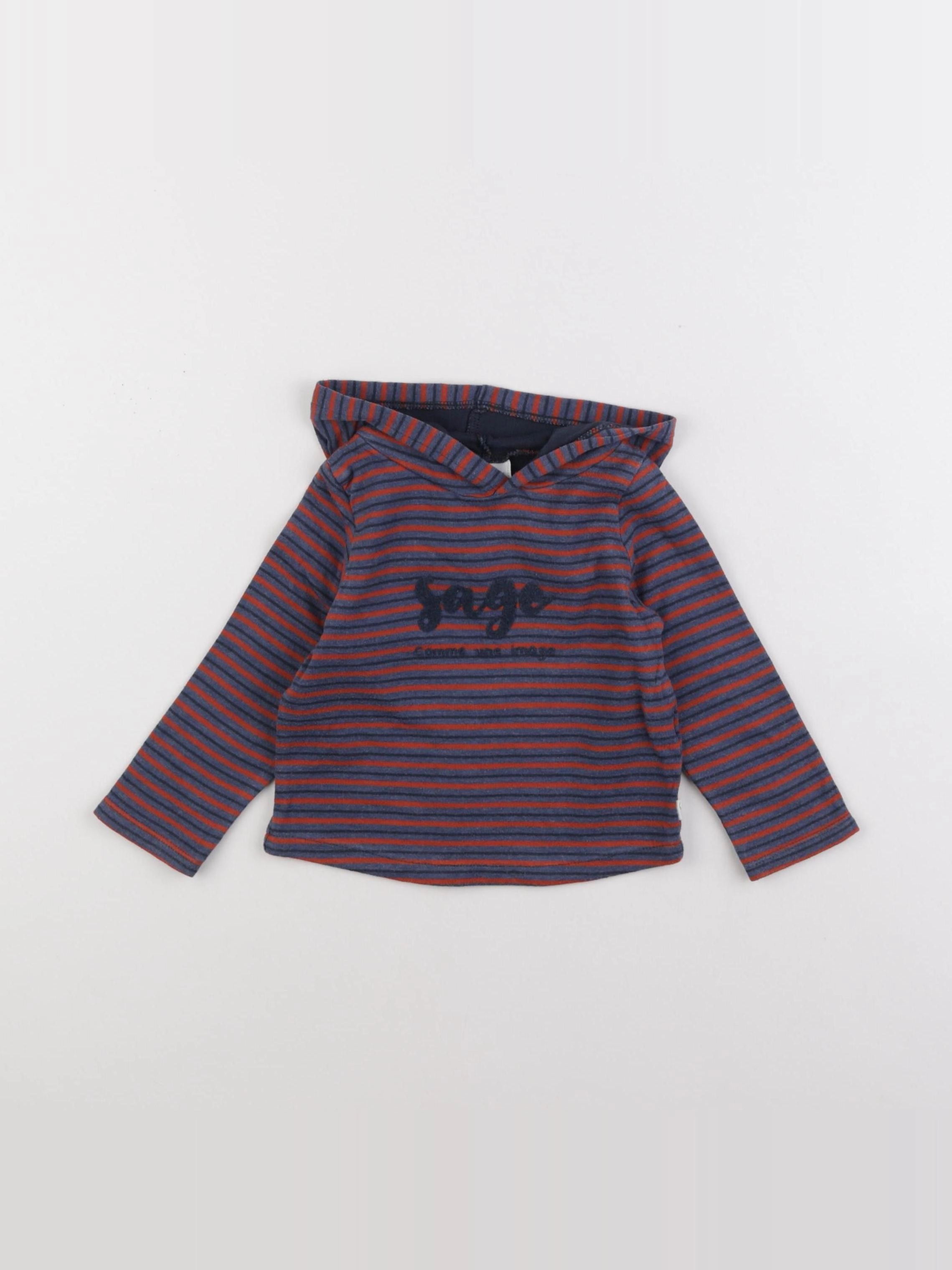 Tape à l'oeil - sweat rouge - 12 mois