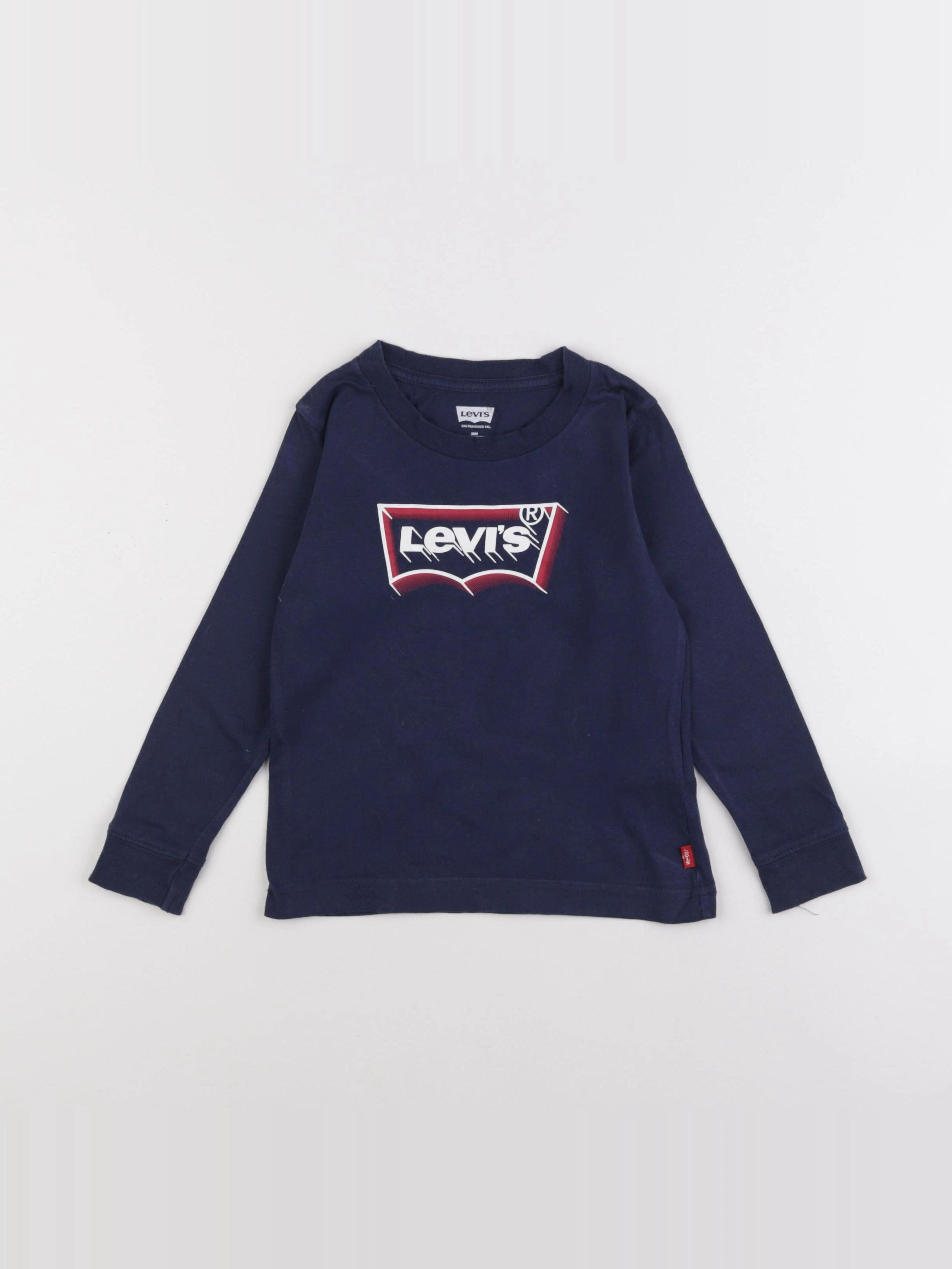 Levi's - tee-shirt bleu - 36 mois