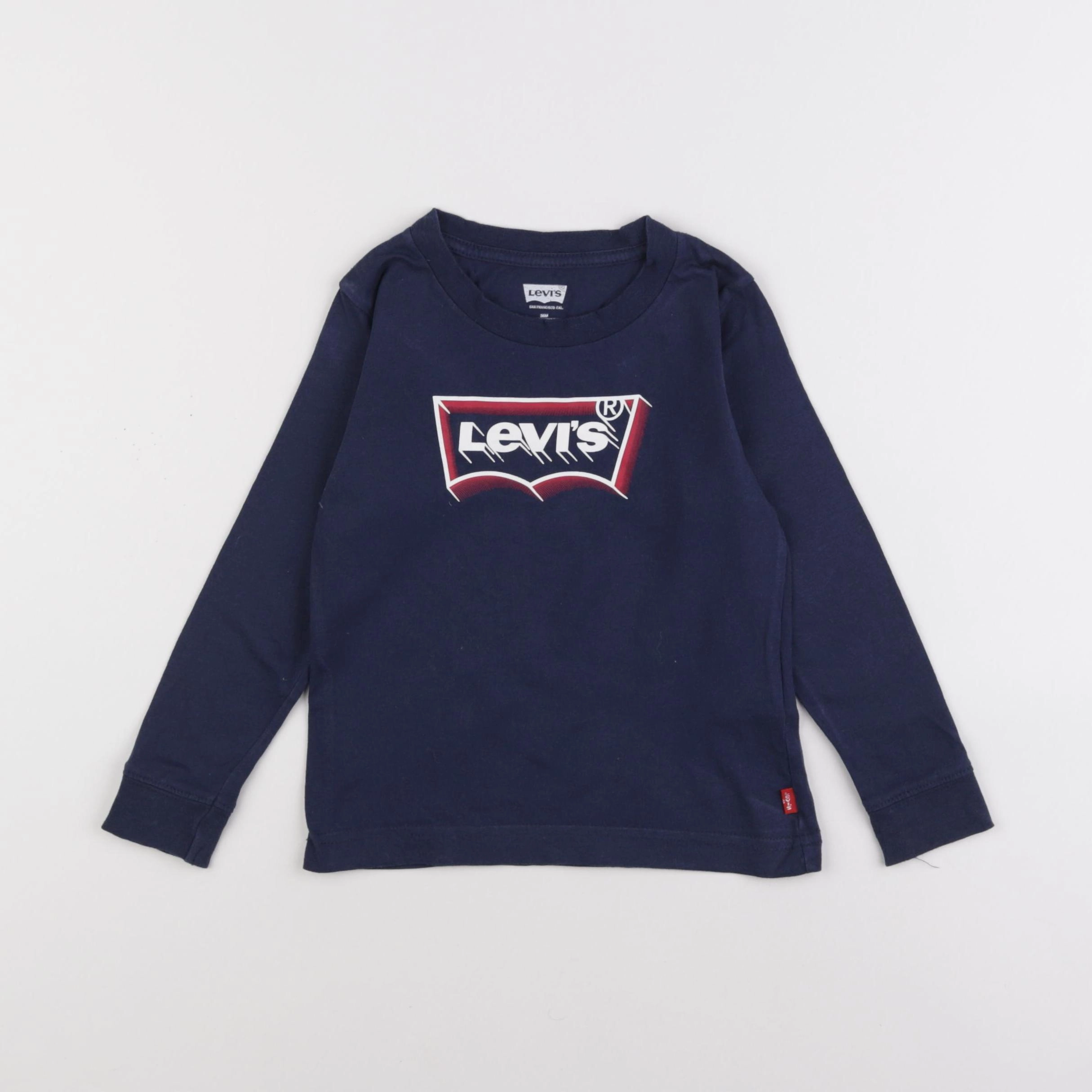 Levi's - tee-shirt bleu - 36 mois