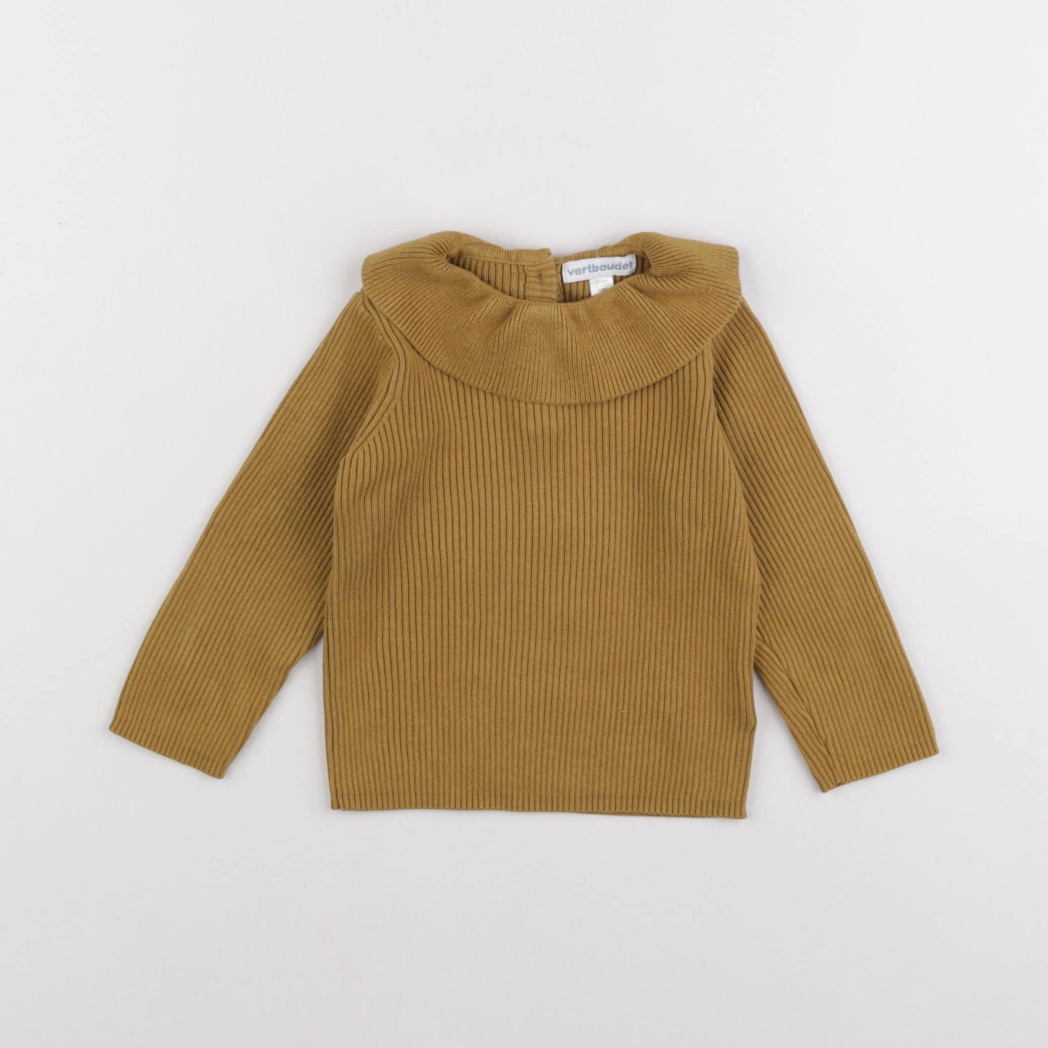 Vertbaudet - pull jaune - 18 mois