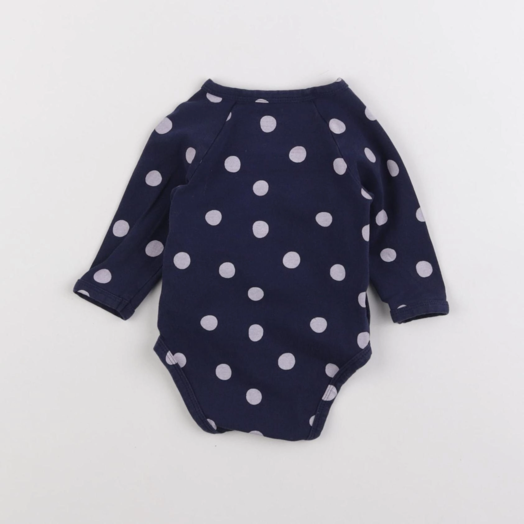 Vertbaudet - body bleu - 3 mois
