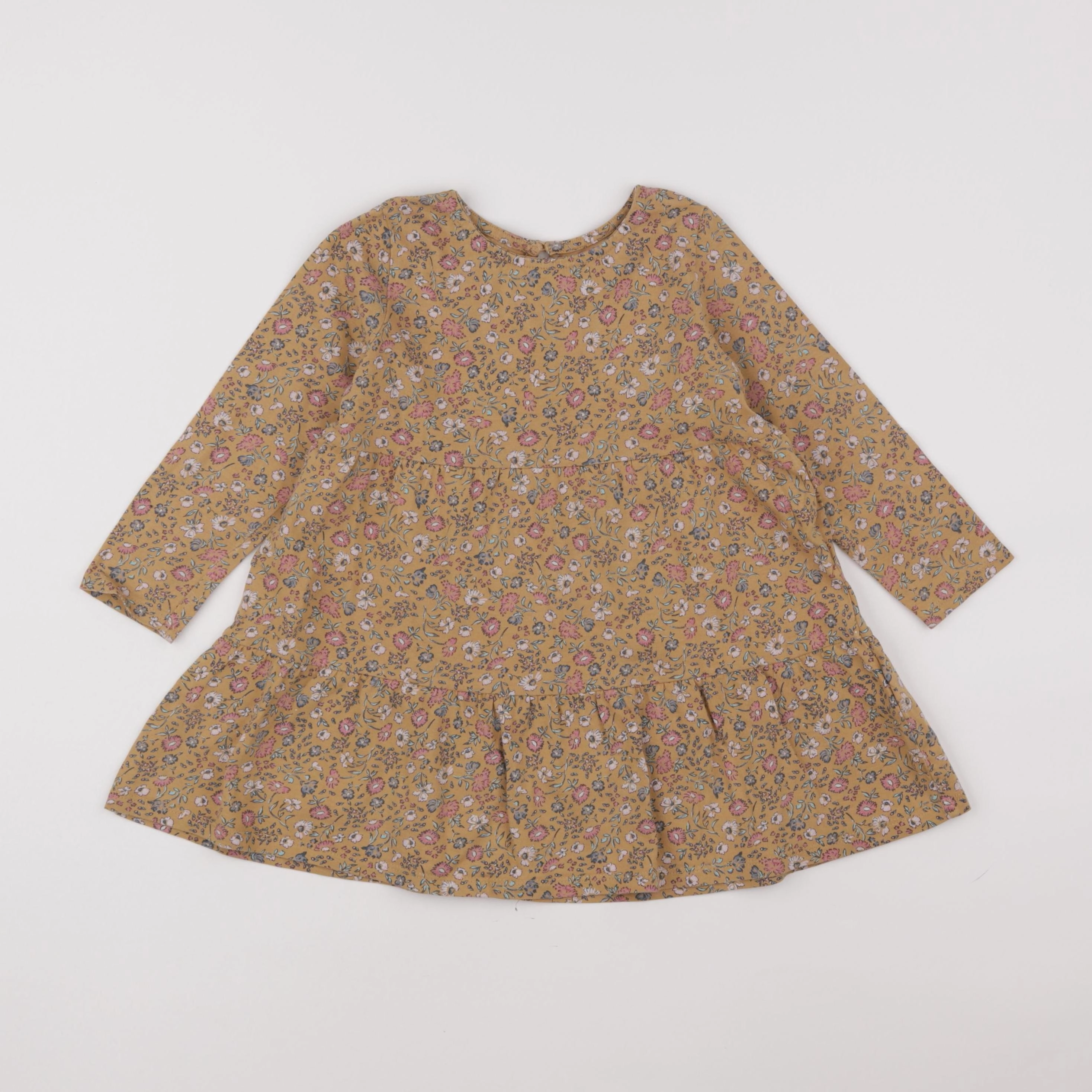 Vertbaudet - robe jaune - 3 ans