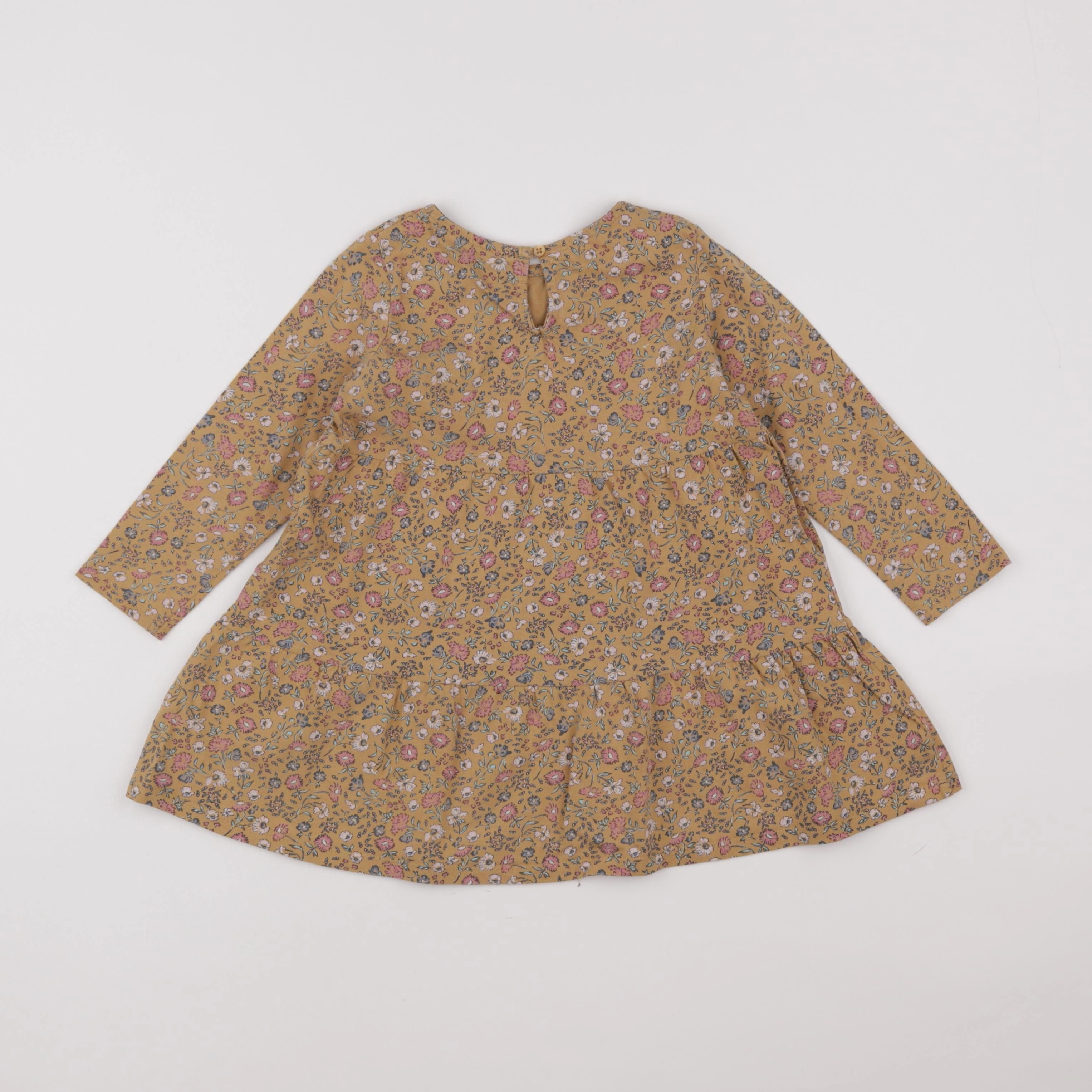 Vertbaudet - robe jaune - 3 ans