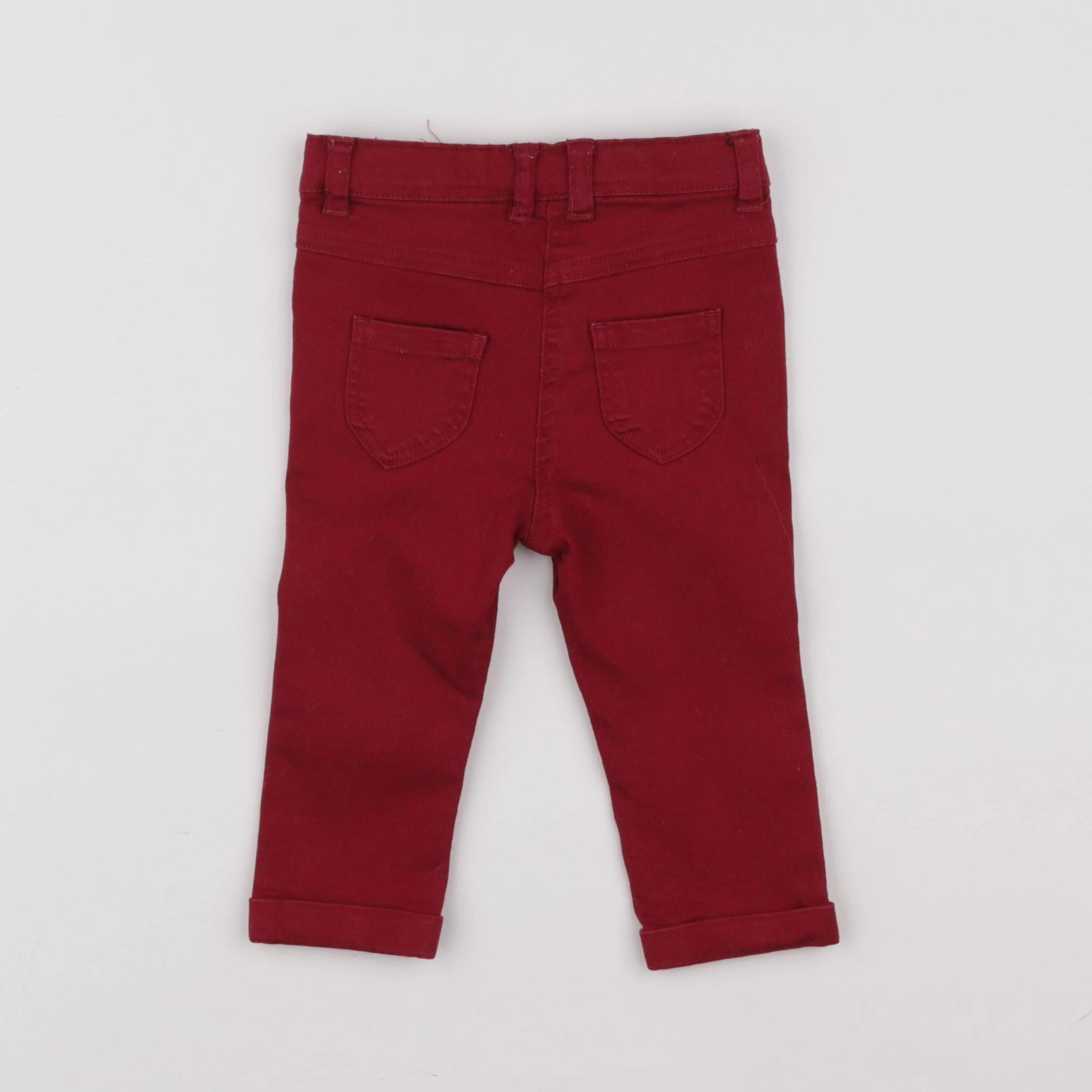 Tape à l'oeil - pantalon rouge - 9 mois