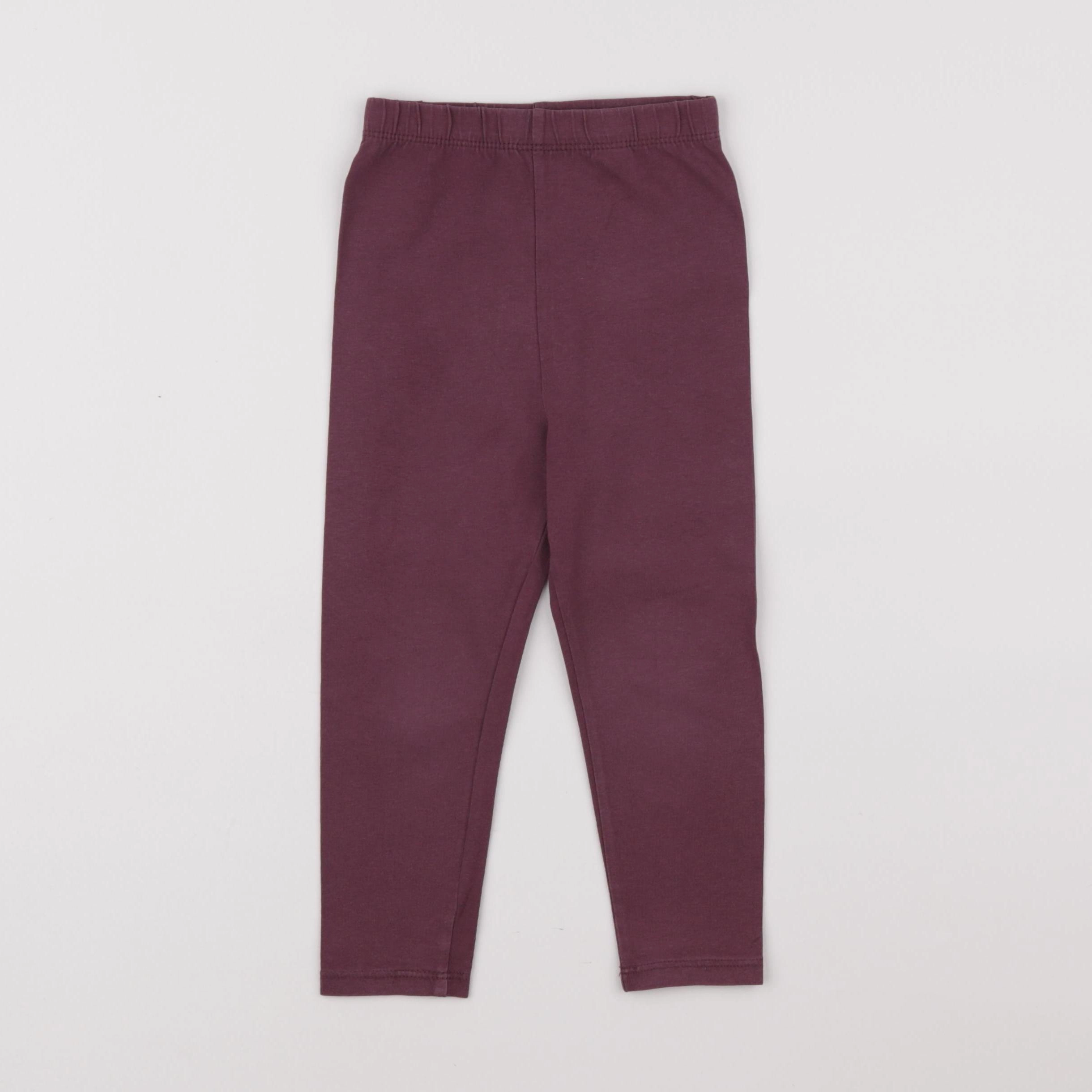 Vertbaudet - legging violet - 3 ans