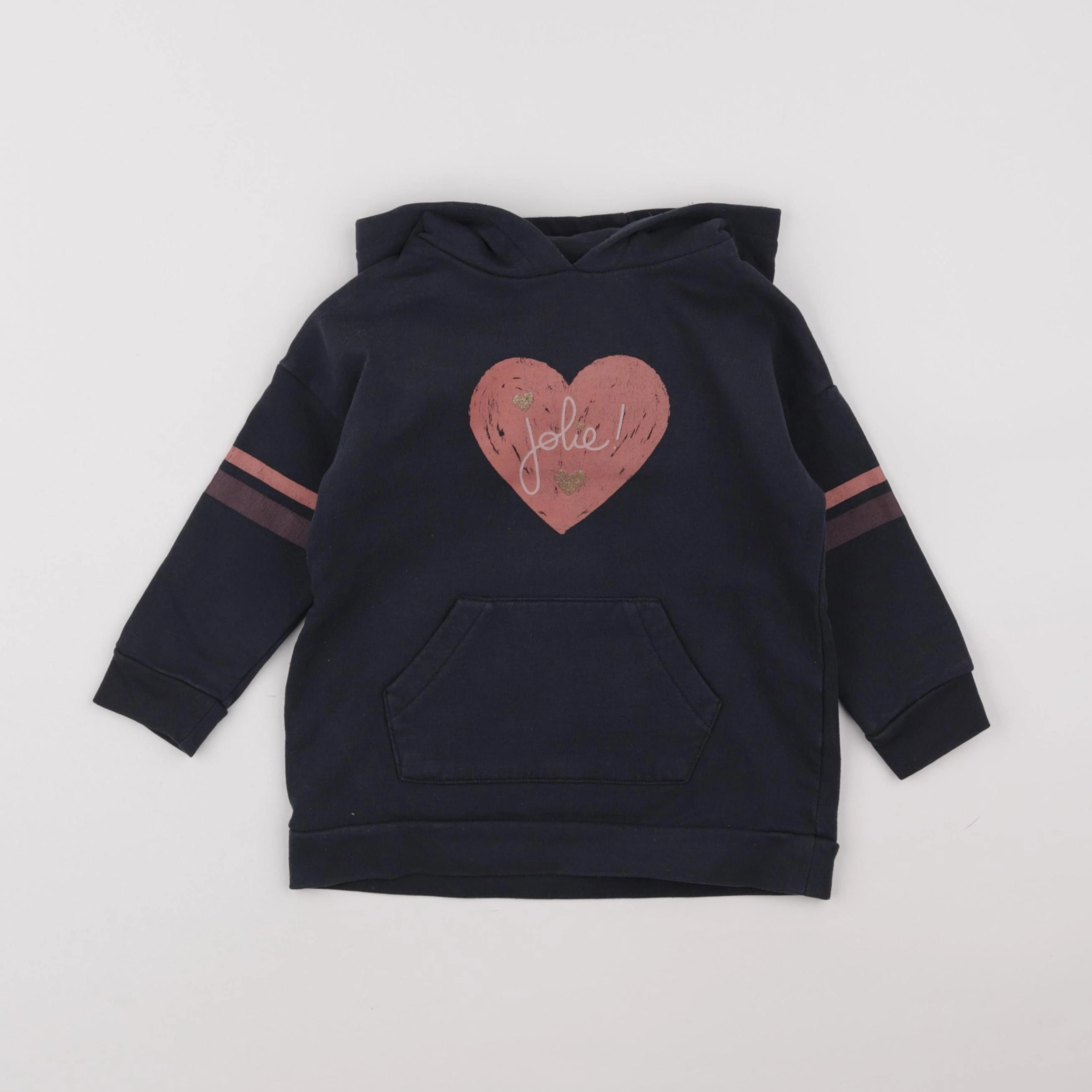 Vertbaudet - sweat bleu - 3 ans