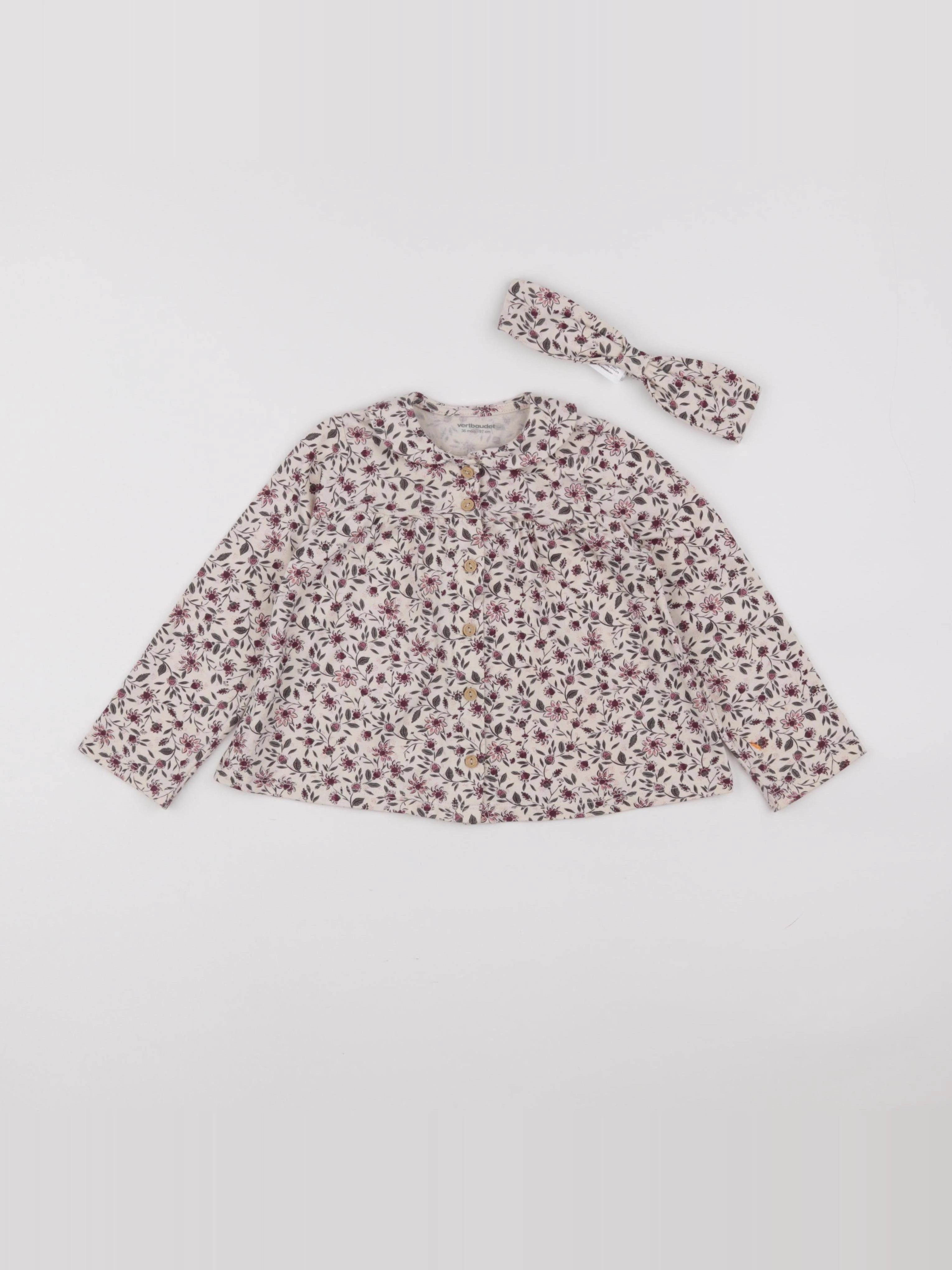 Vertbaudet - ensemble multicolore - 36 mois