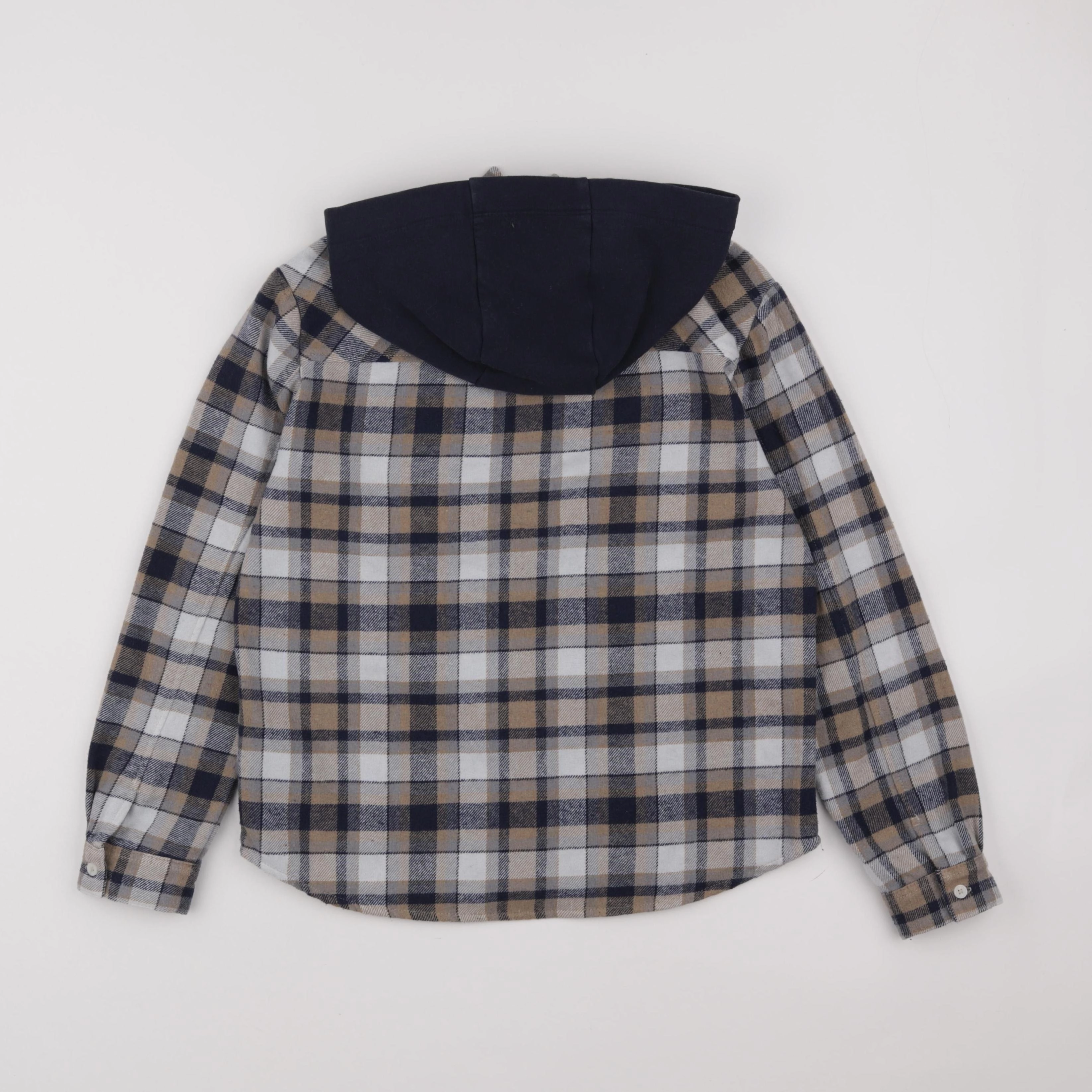 IKKS - chemise beige, bleu - 12 ans