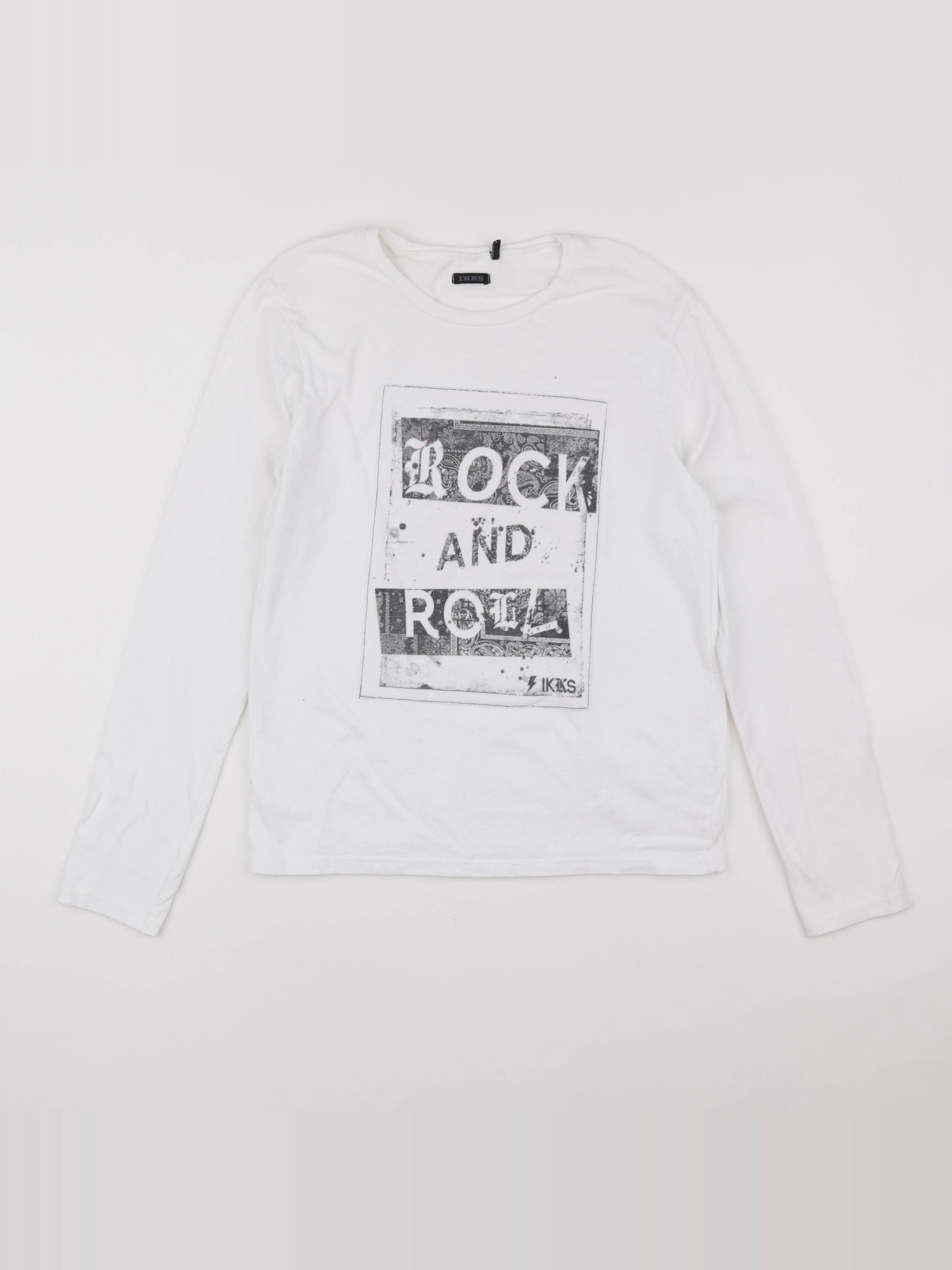IKKS - tee-shirt blanc - 12 ans