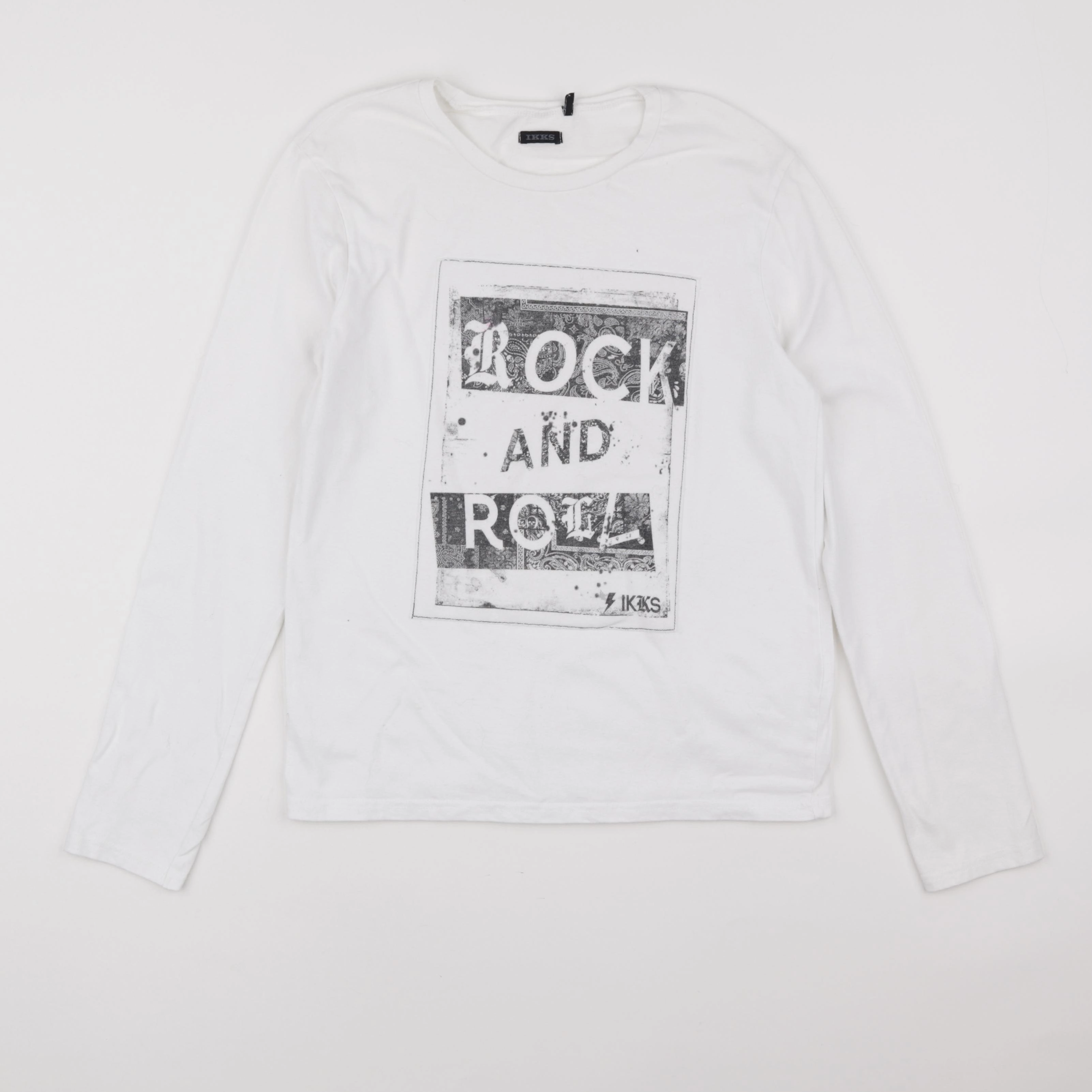 IKKS - tee-shirt blanc - 12 ans