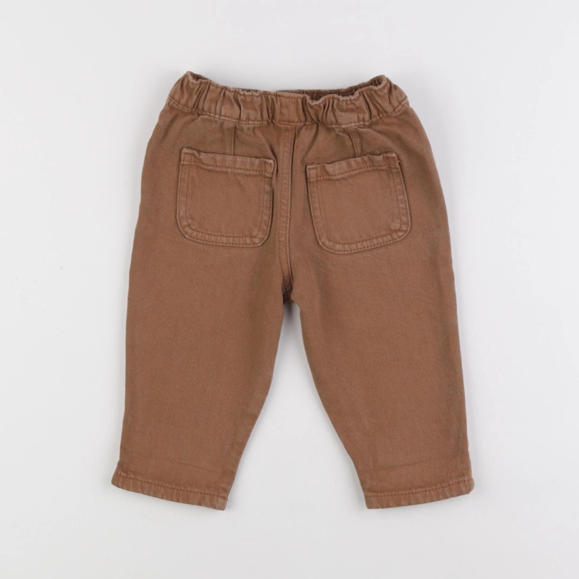 Vertbaudet - jean marron - 6 mois