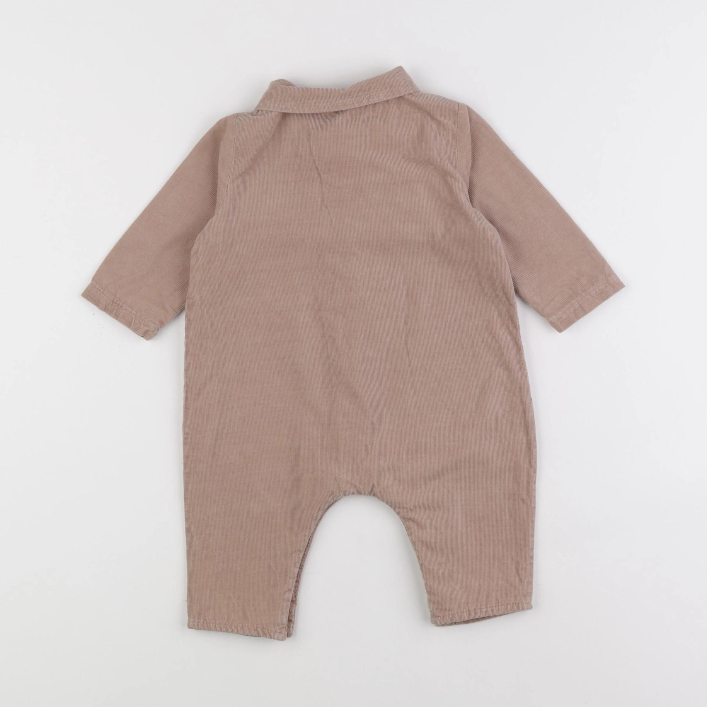Vertbaudet - combinaison marron - 6 mois