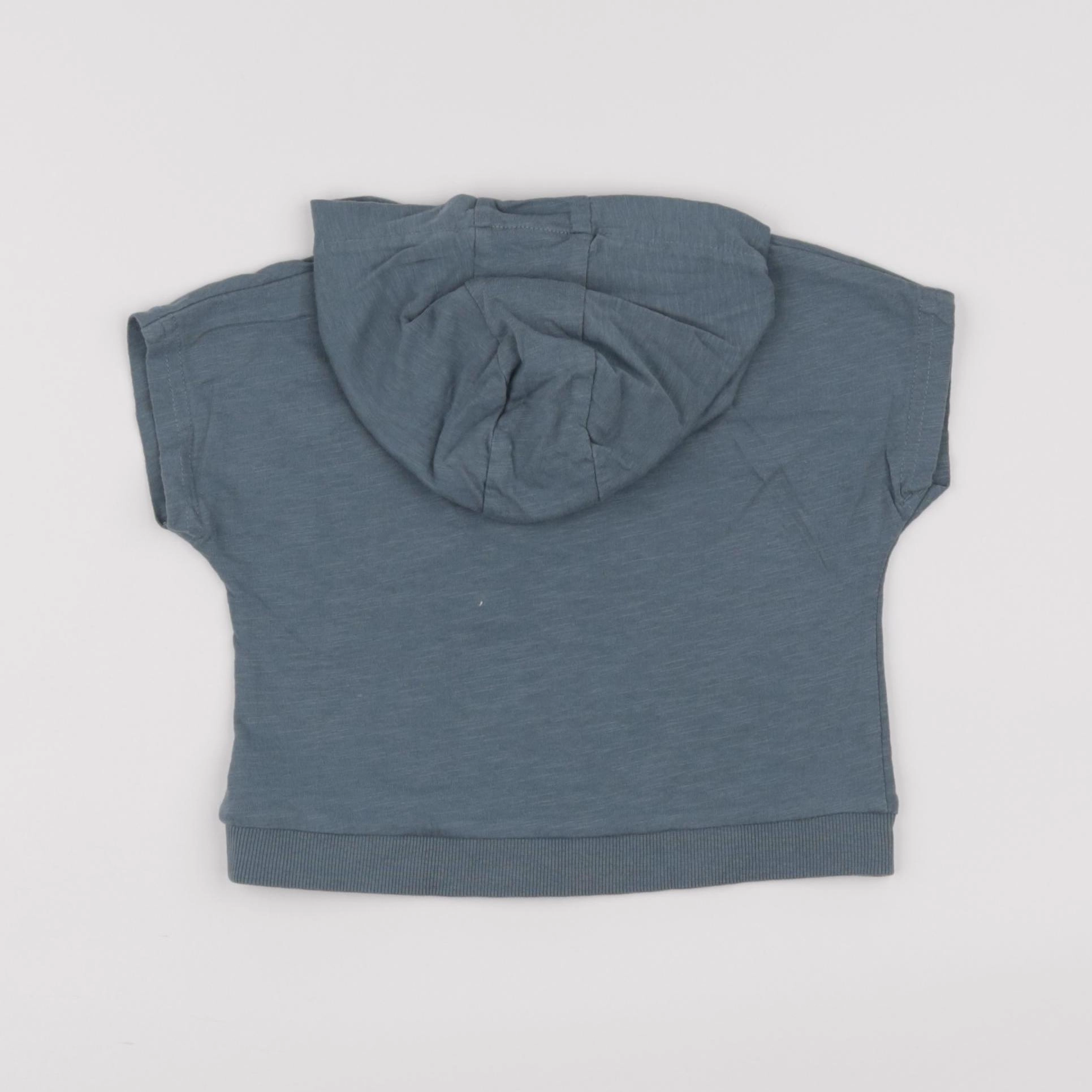 Vertbaudet - tee-shirt bleu - 18 mois