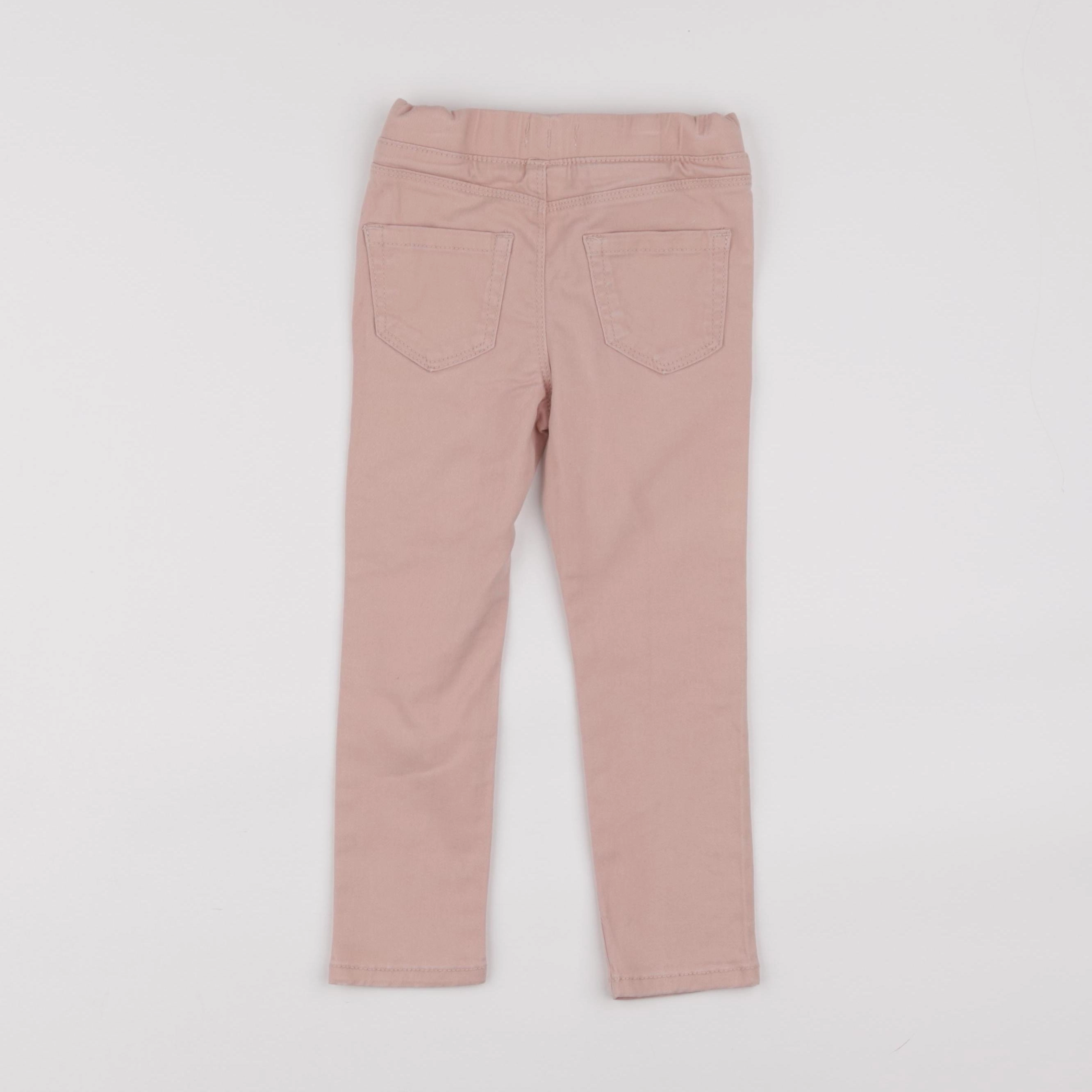 Vertbaudet - jegging rose - 3 ans