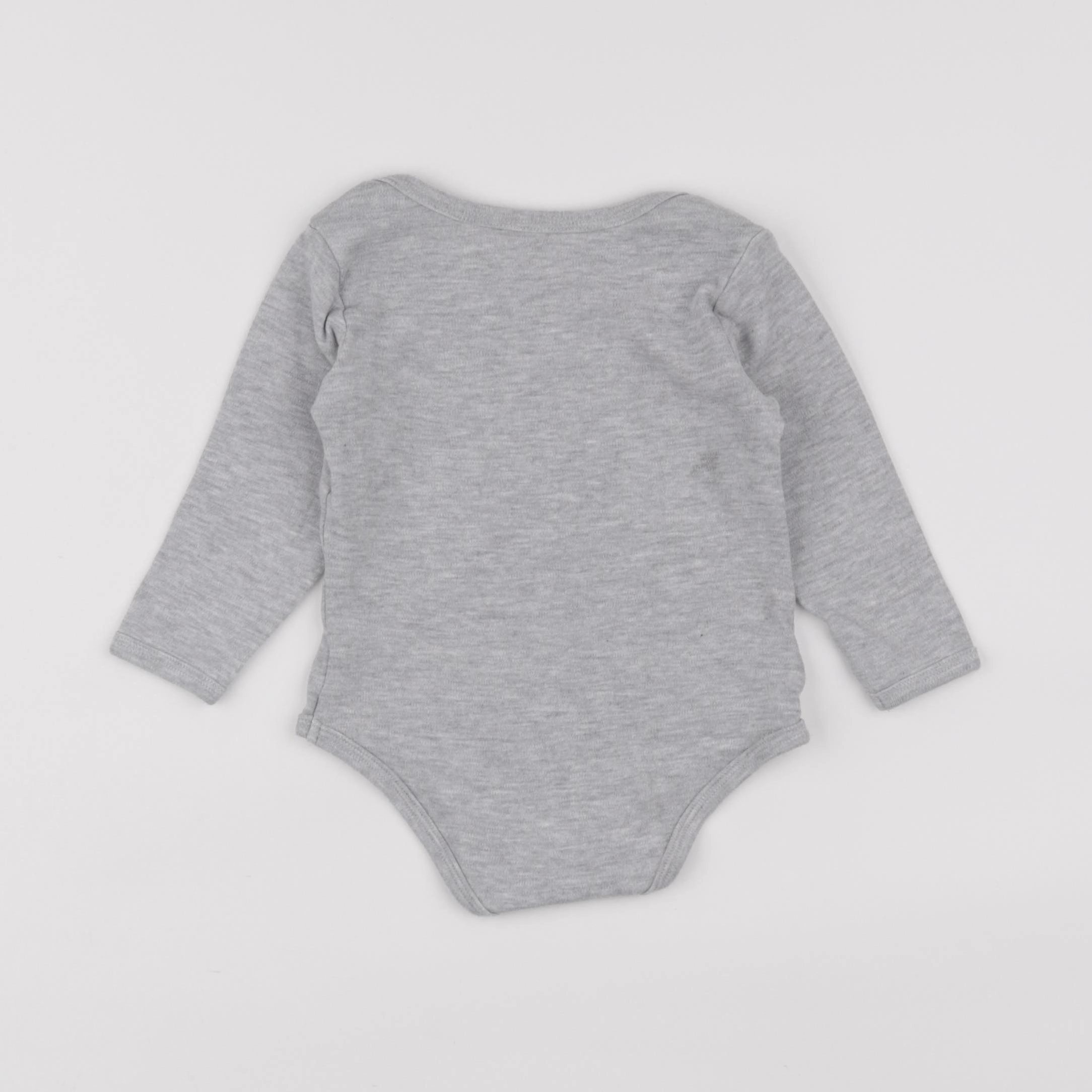 Vertbaudet - body gris - 18 mois