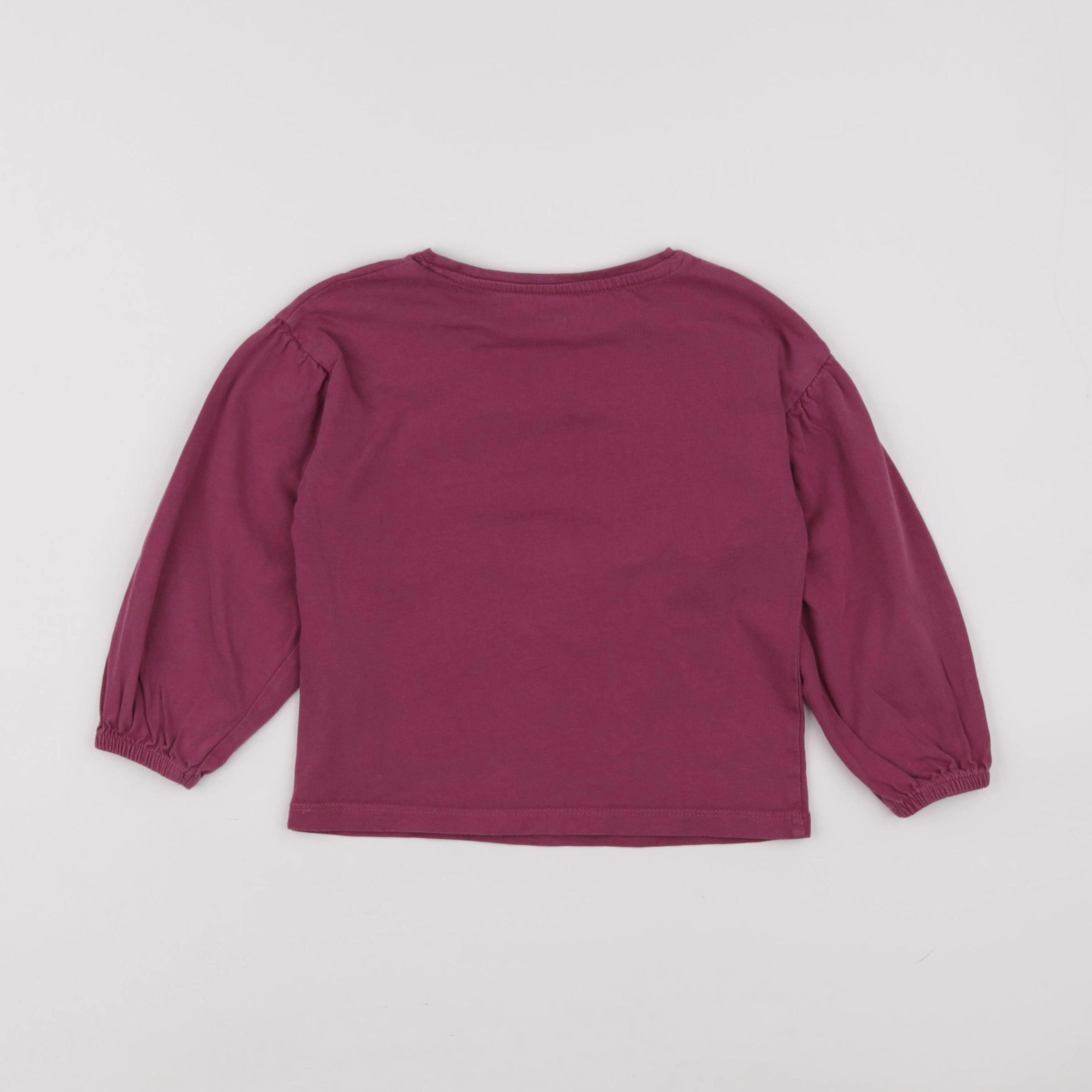 Vertbaudet - tee-shirt rose - 4 ans