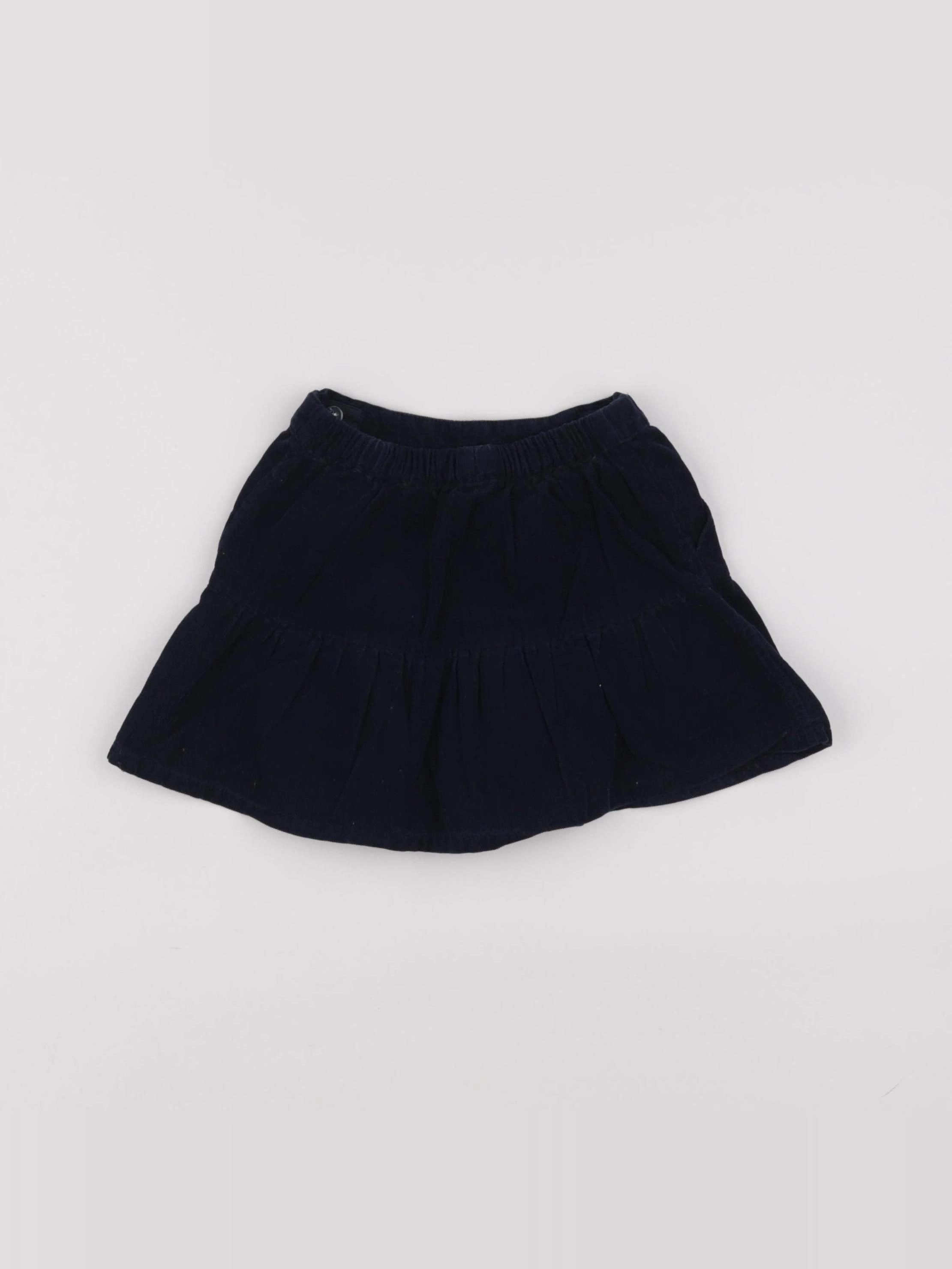 Vertbaudet - jupe bleu - 3 ans