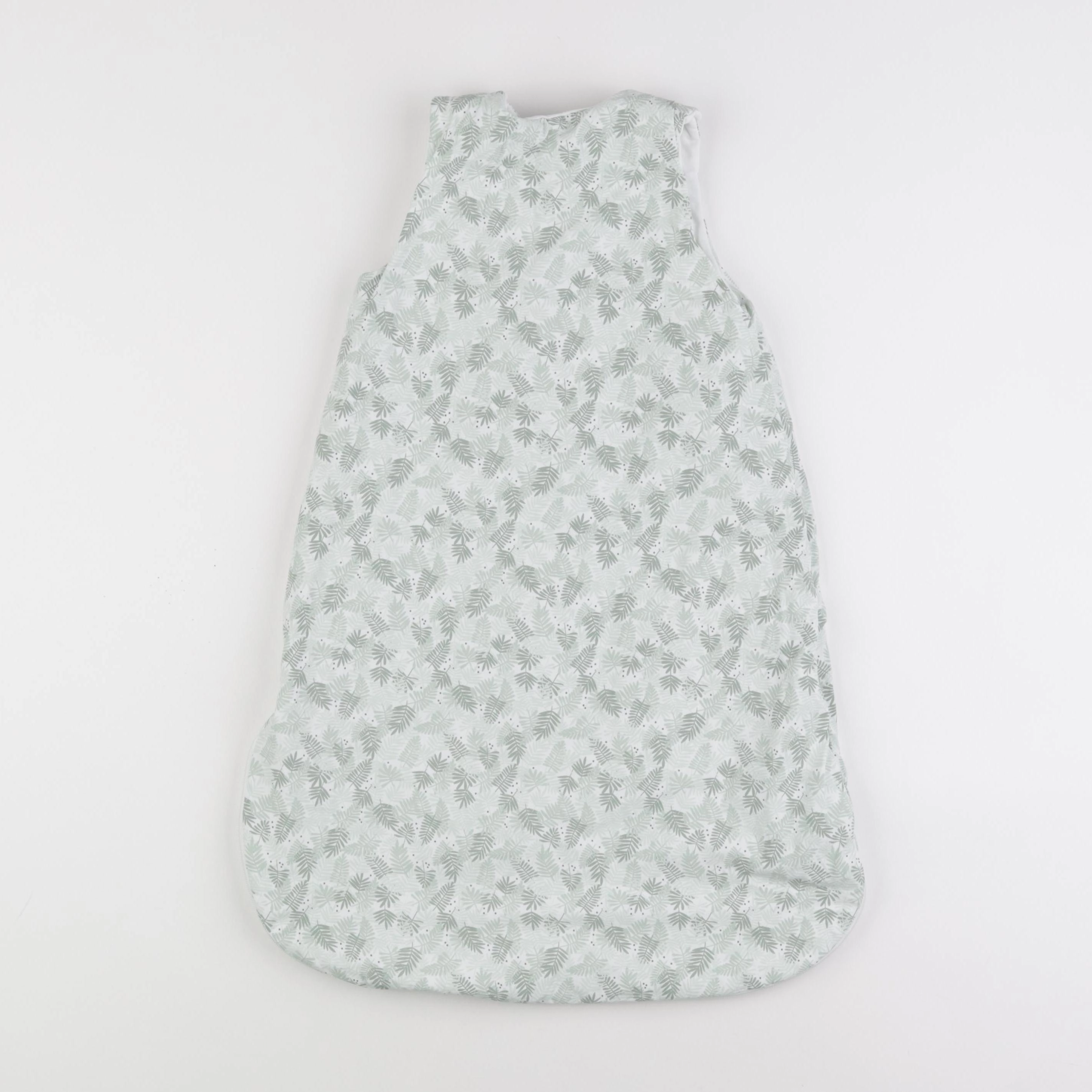 Vertbaudet - gigoteuse blanc, vert - 0/6 mois