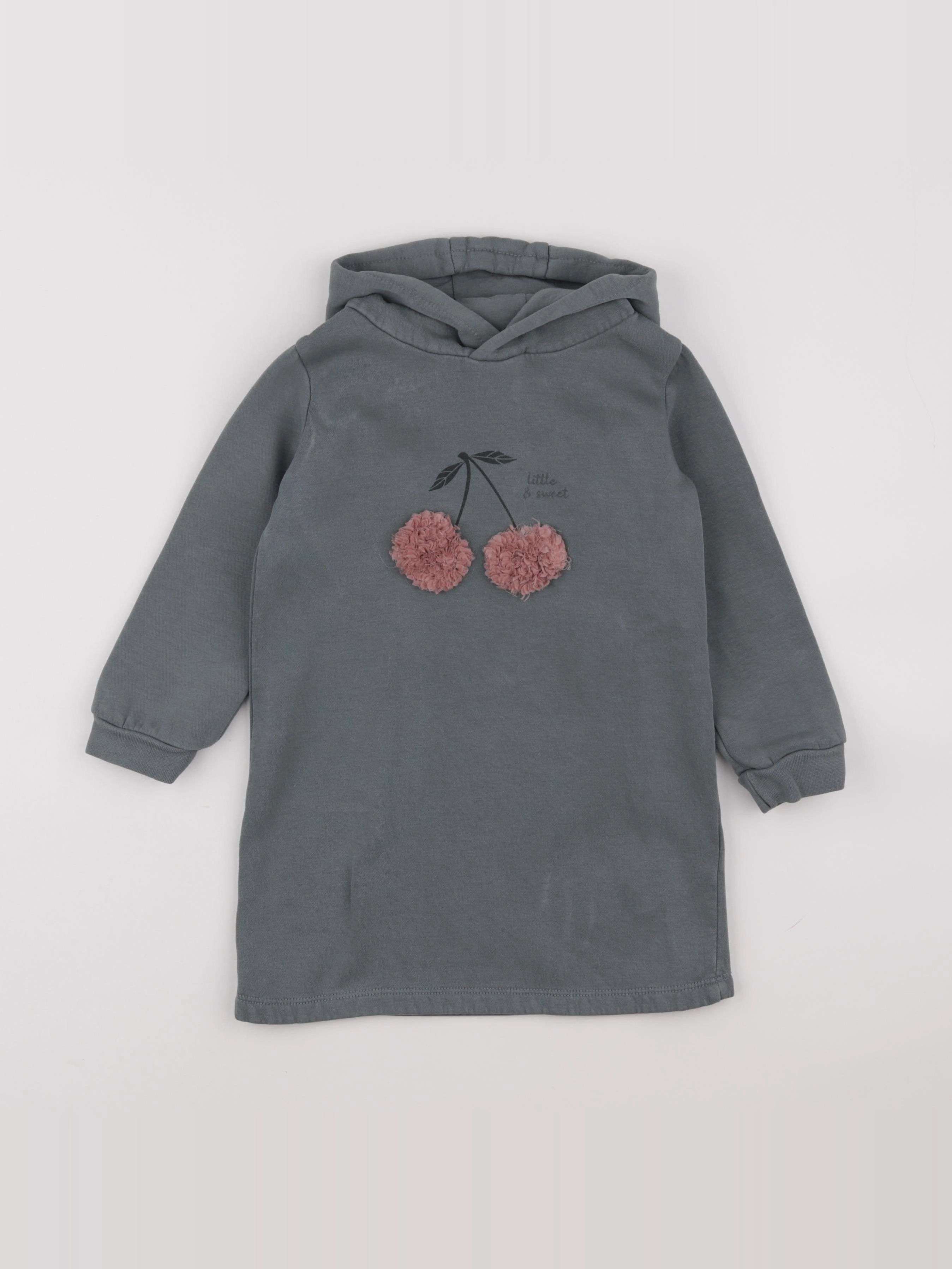 Vertbaudet - robe vert - 4 ans