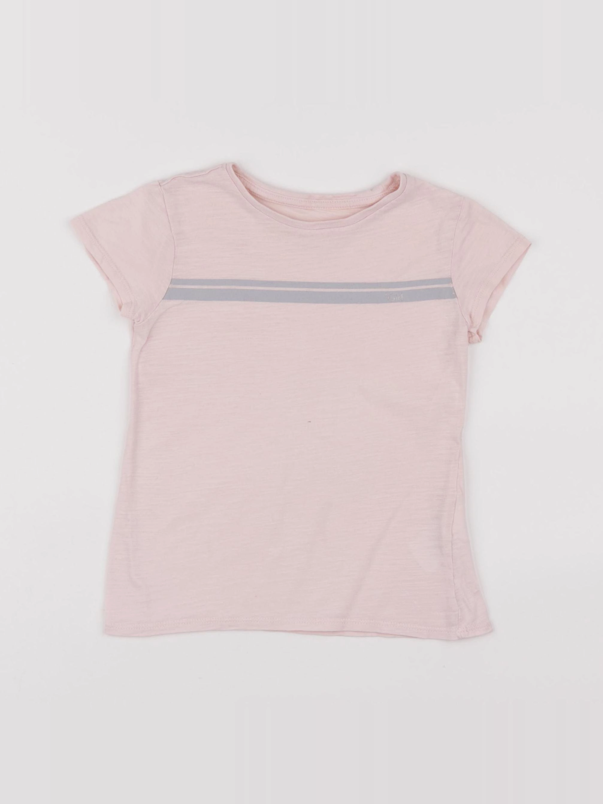 Vertbaudet - tee-shirt rose - 5 ans