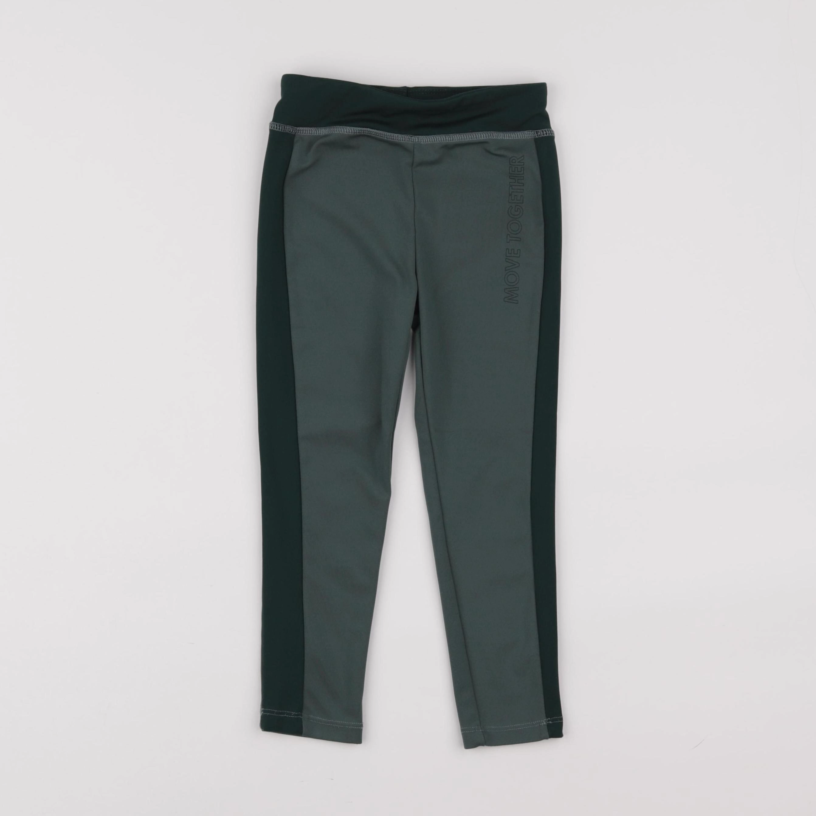 Vertbaudet - legging vert - 4 ans
