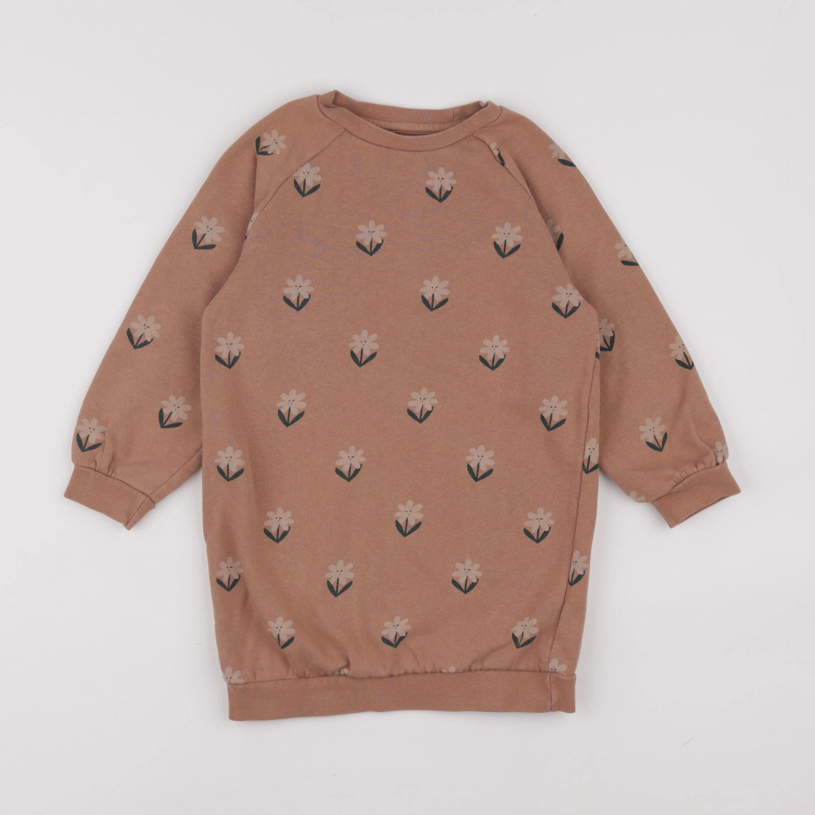 Vertbaudet - robe marron - 5 ans