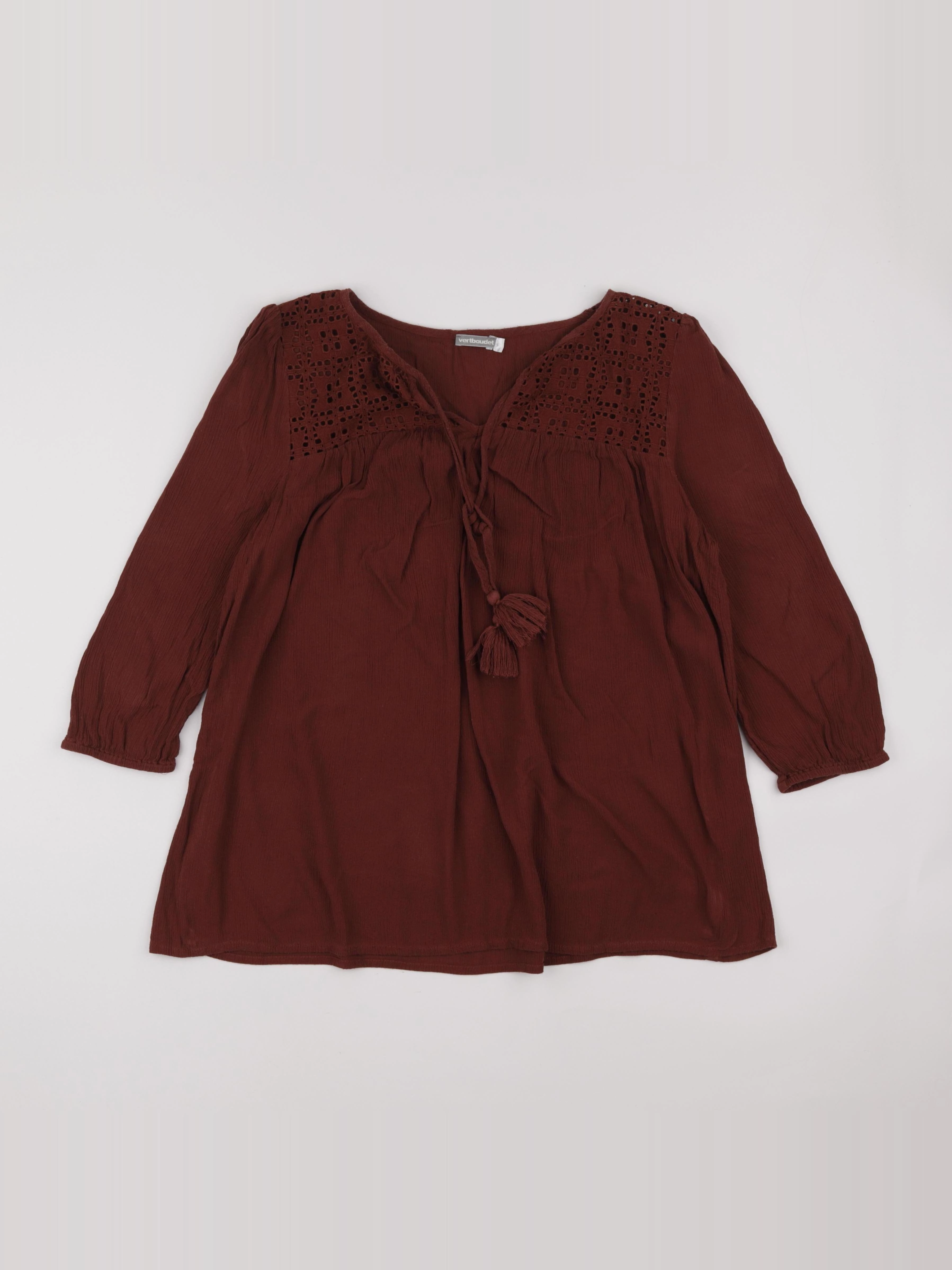 Vertbaudet - blouse grossesse marron - 42