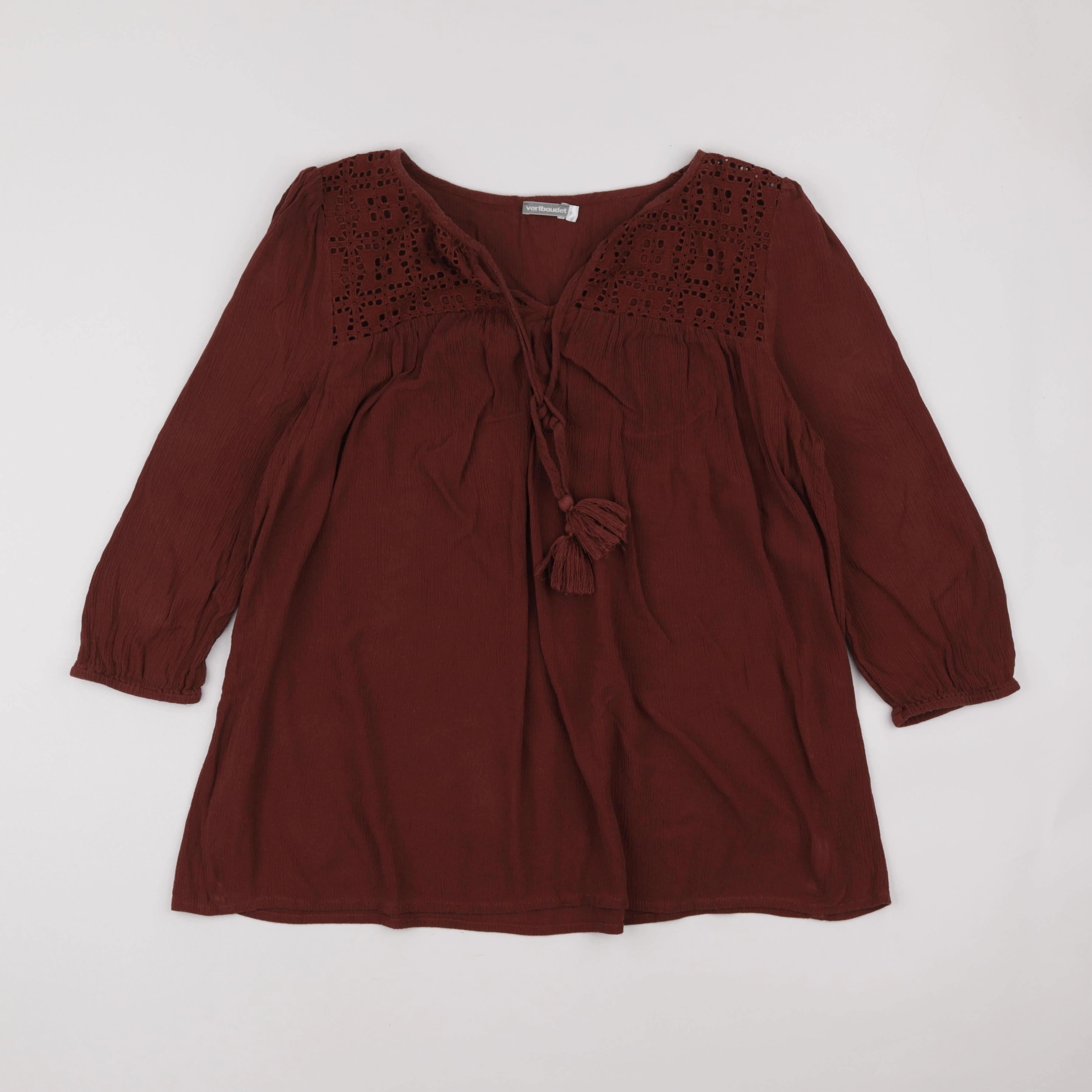 Vertbaudet - blouse grossesse marron - 42